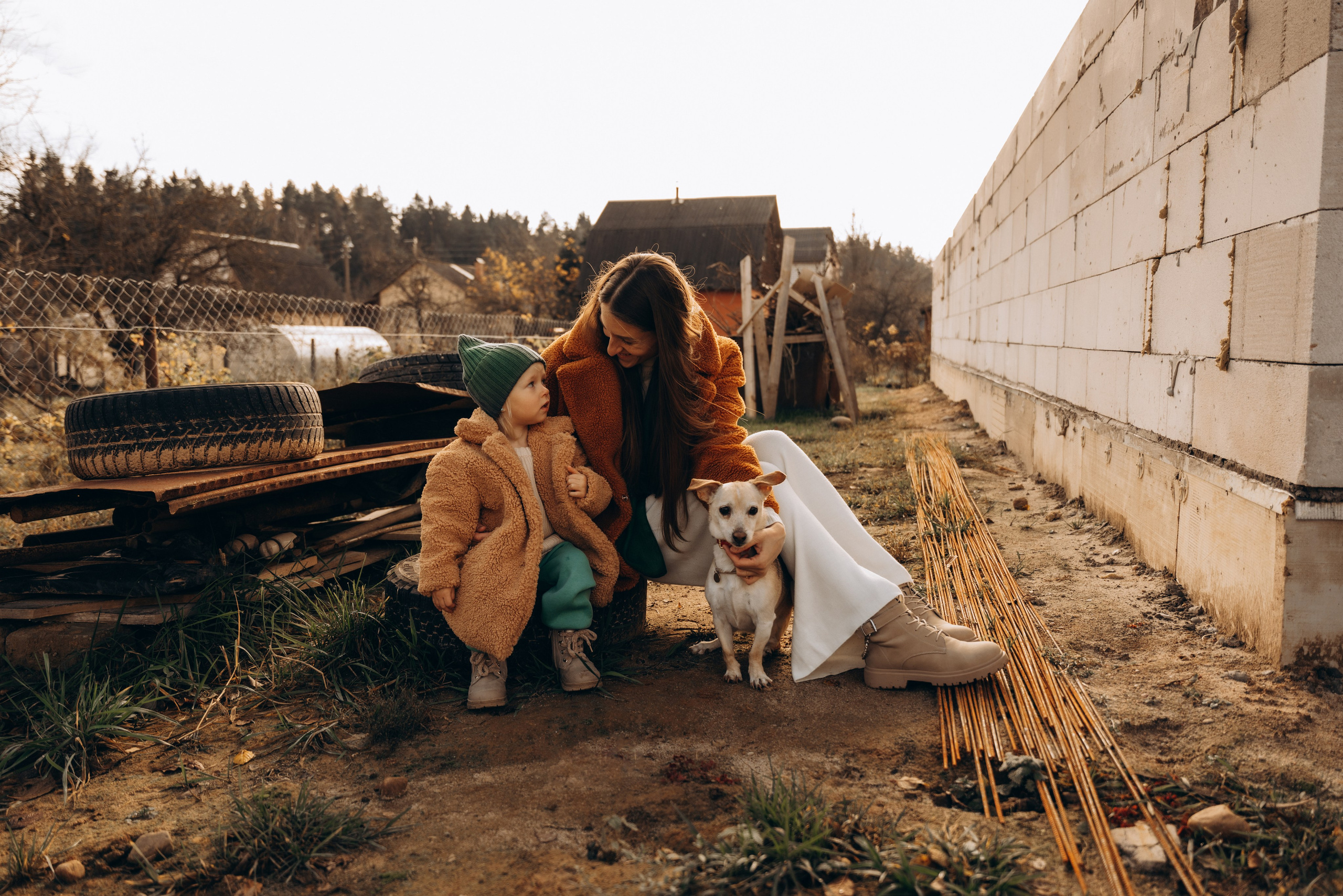 Настя, Алиска и Сеня. Фотограф в Минске — Мария Миллс