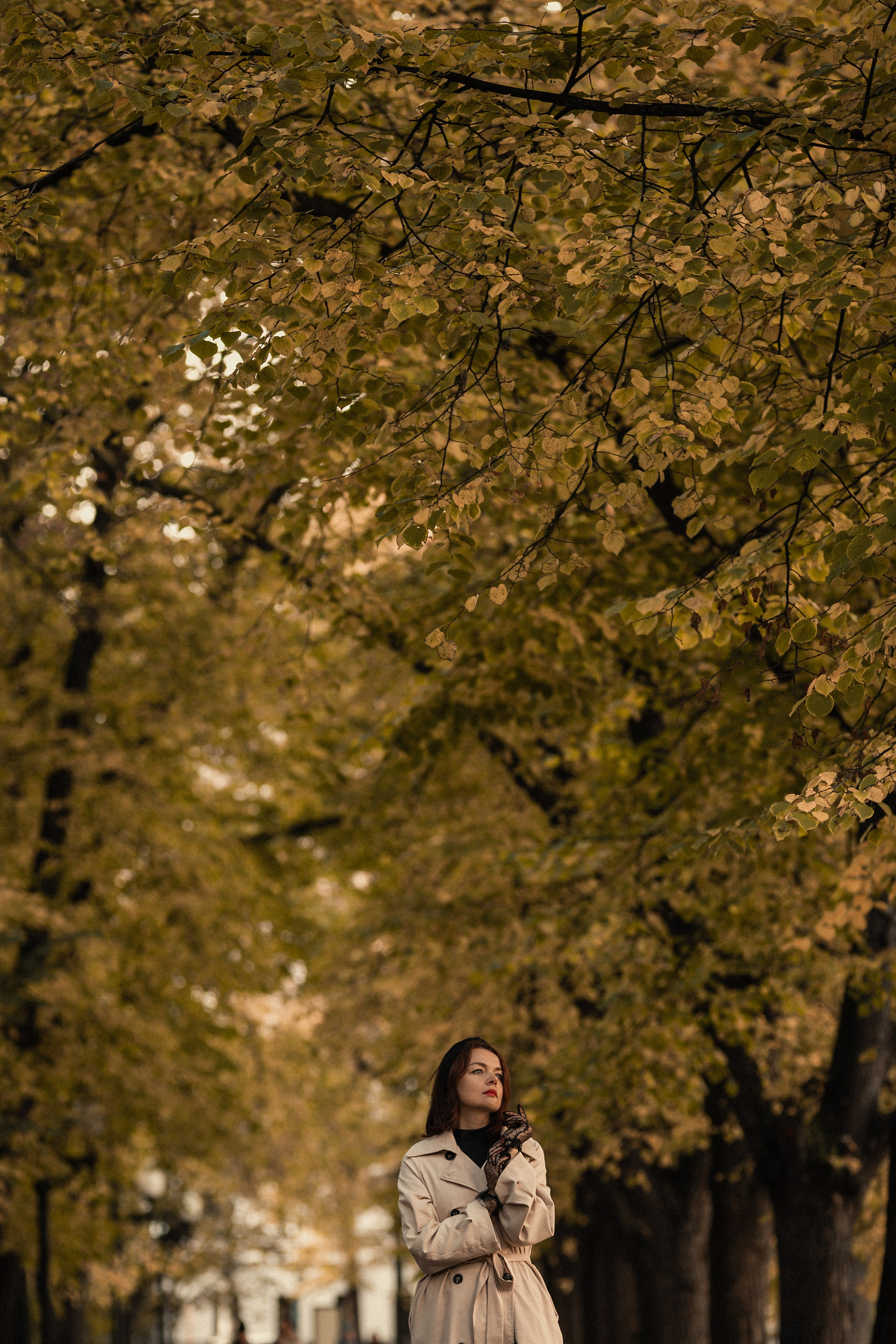 Осенняя прогулка с Настей под стихи Ахматовой. Фотограф в Москве Наталья Спиридонова