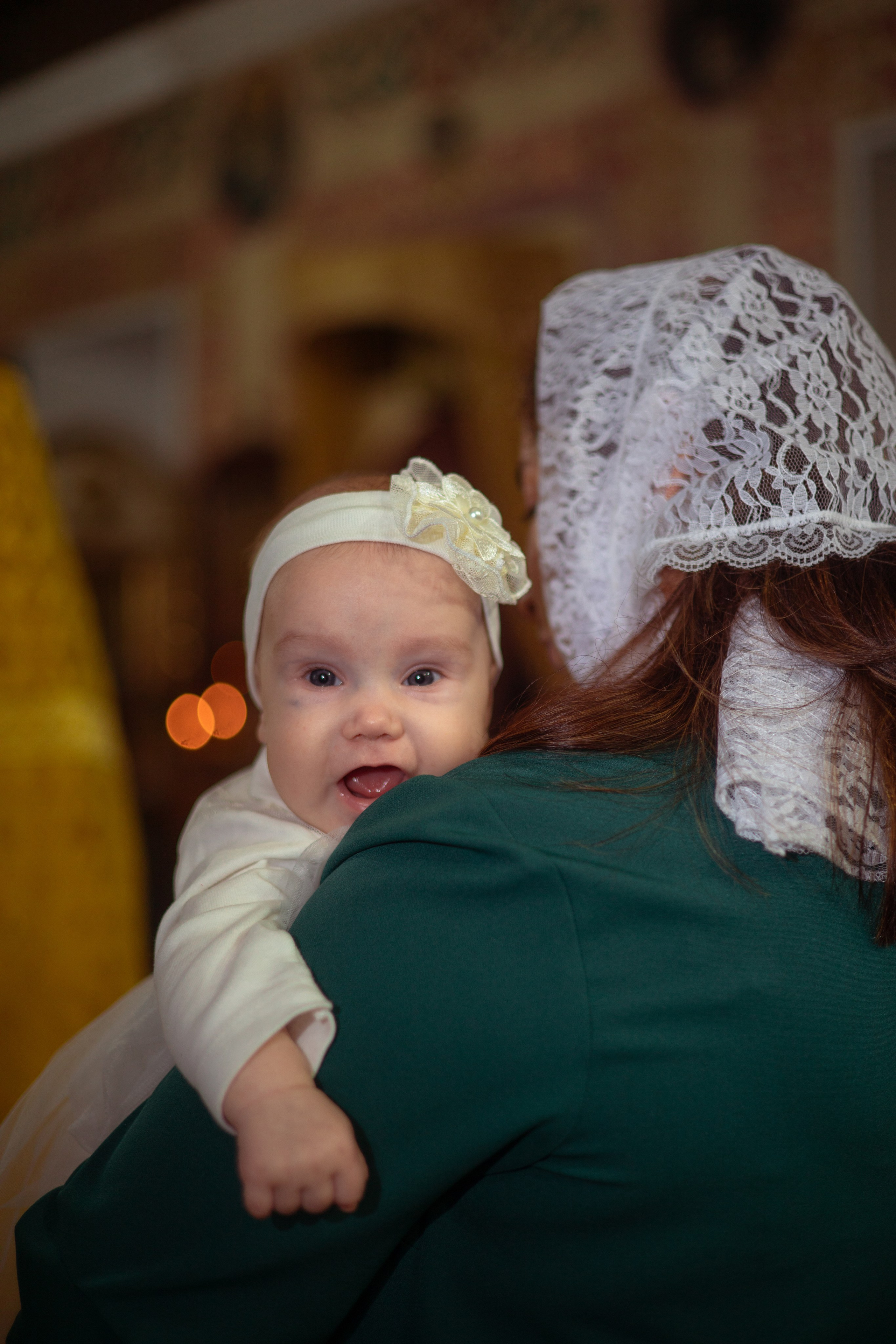 Таинство крещения Дарьи. Семейный и детский фотограф в Михайловке Татьяна Лестьева