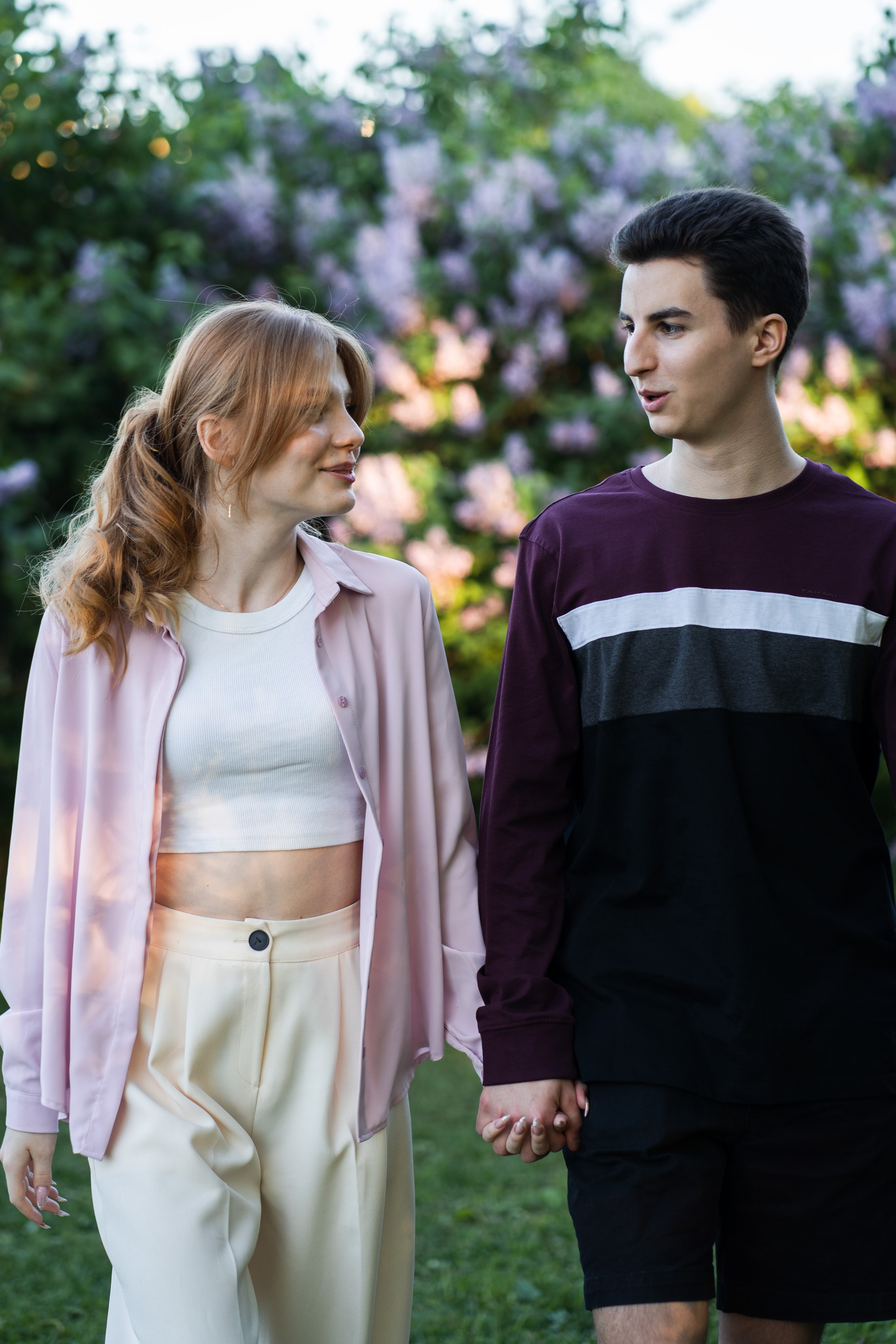 Love story в сиреневом саду. Семейный фотограф Ирина Ильиных-Вольная в Москве и не только