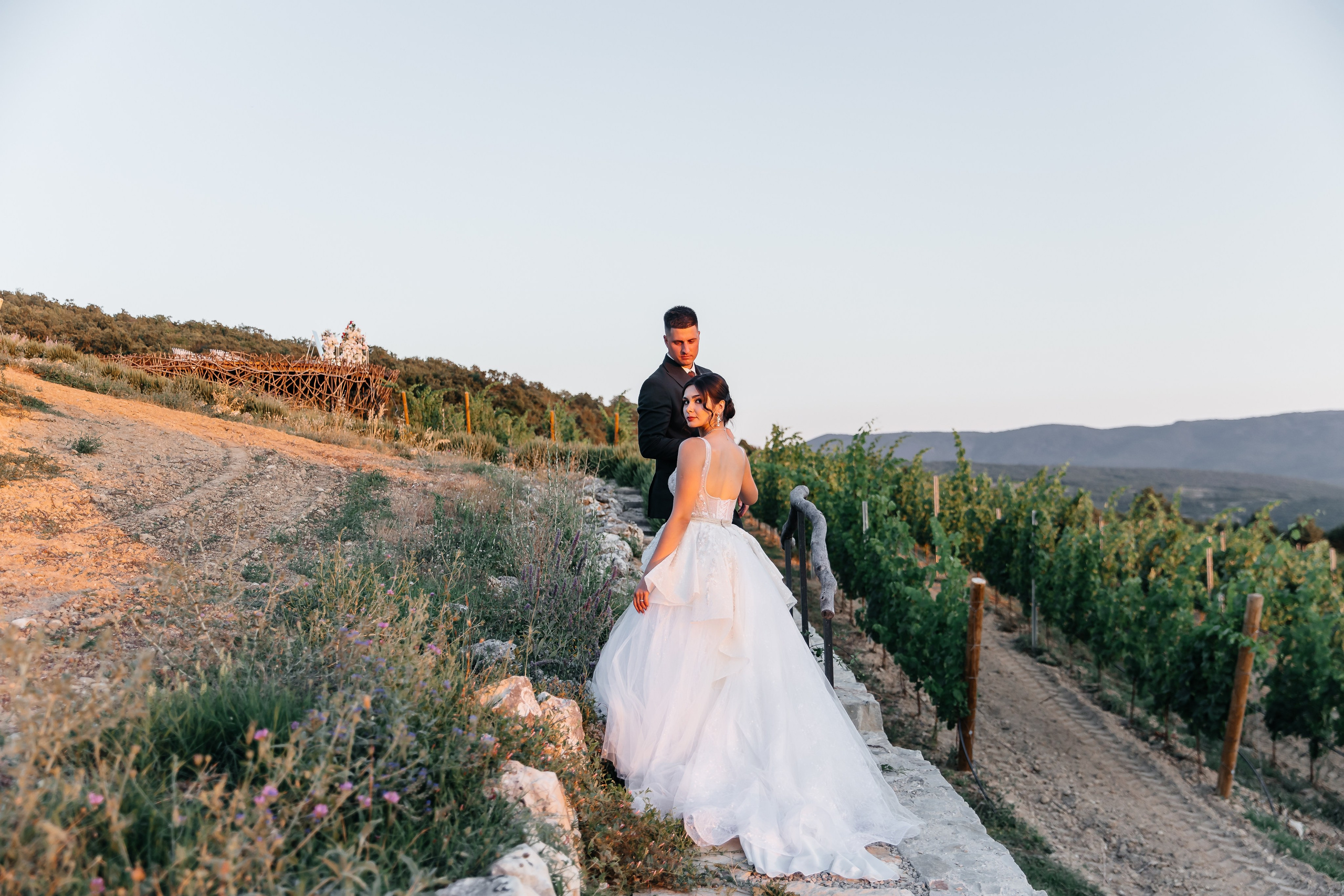 Свадьба на винодельне. Анонс для Ивана и Виктории. Свадебный фотограф в Крыму и Севастополе Ольга Баскакова