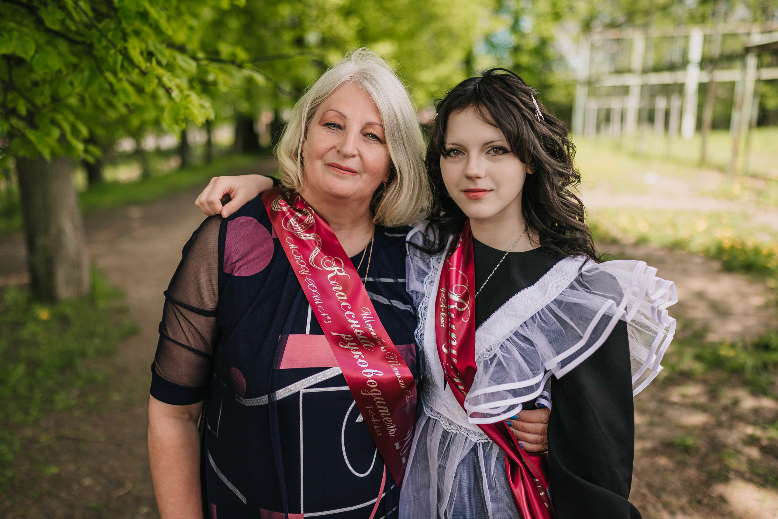 Последний звонок 9А класс МБОУ СОШ № 5 им. В. В. Смирнова, г. Невель. Фотограф Дарья Маташкова