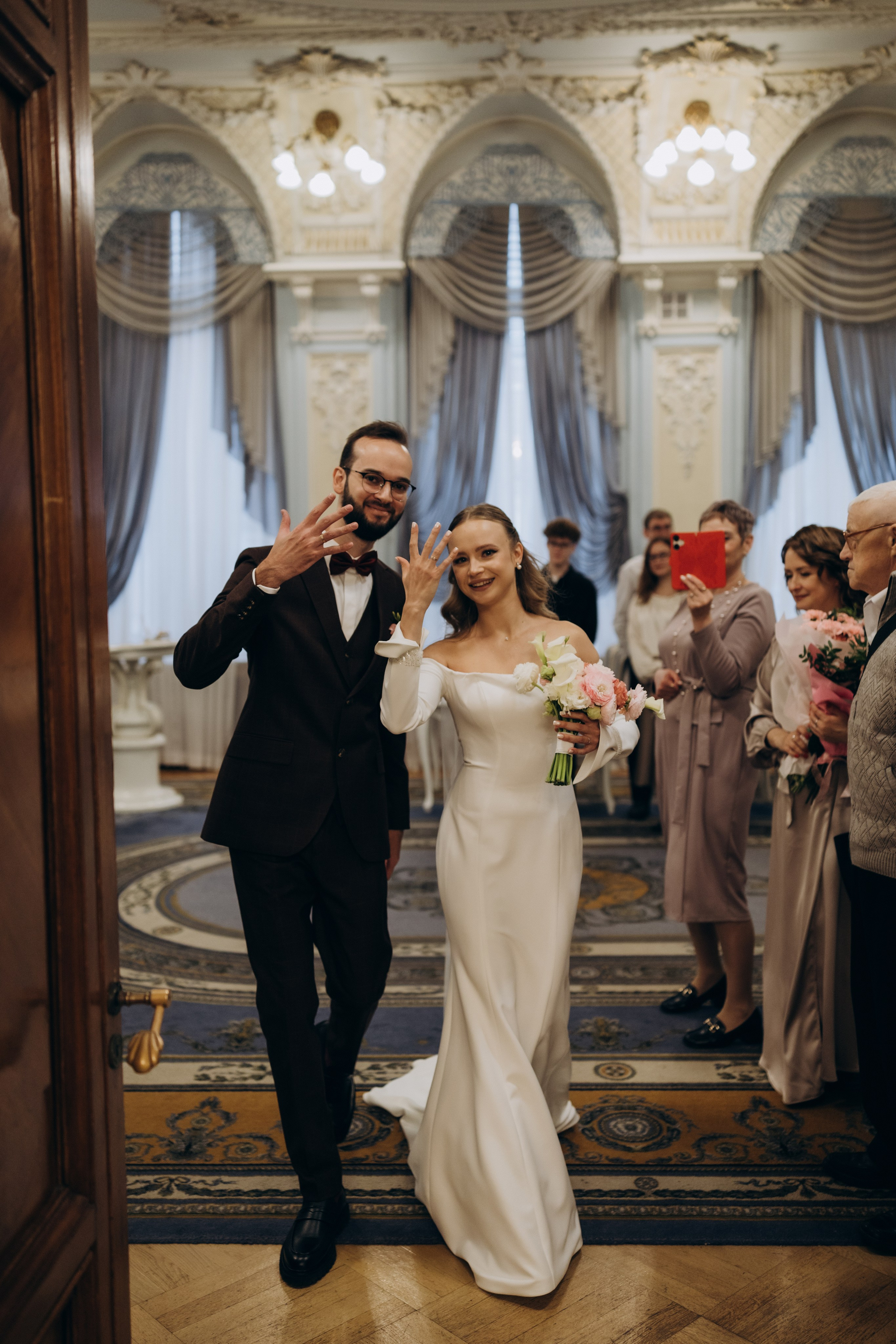 Юра и Полина | 2-й дворец и Половцова. Свадебный и love story фотограф в Санкт-Петербурге