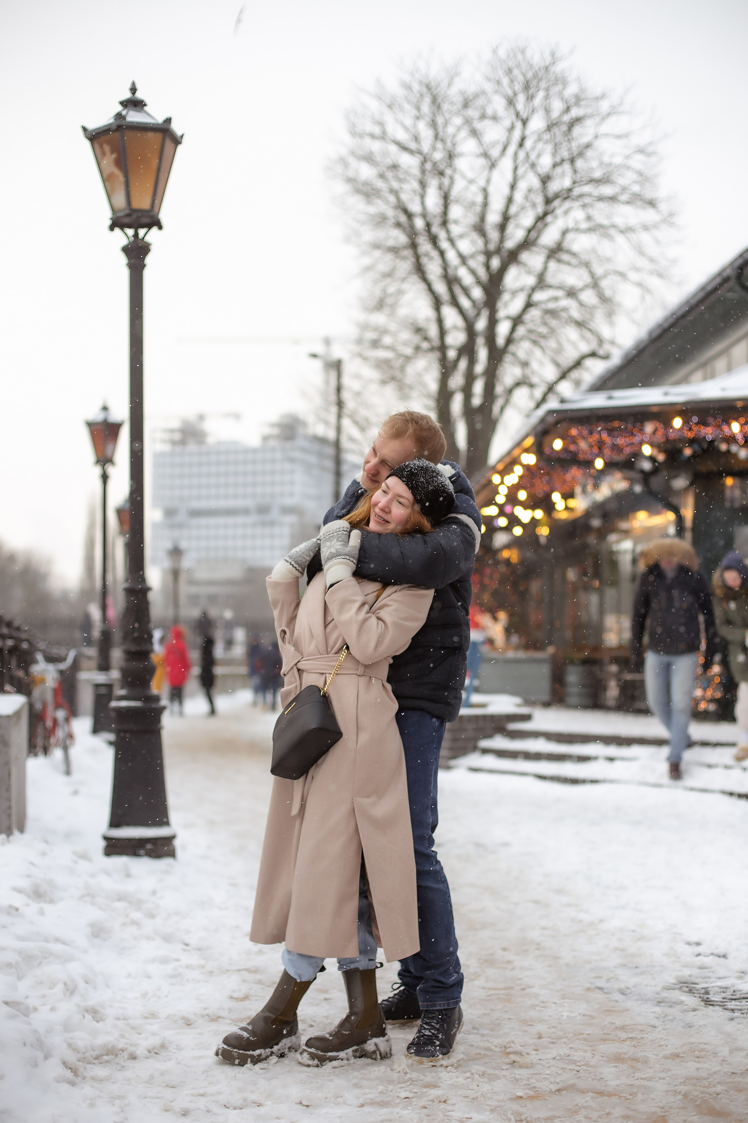 Влад и Саша. Зима. Фотограф в Калининграде Решетникова Алина