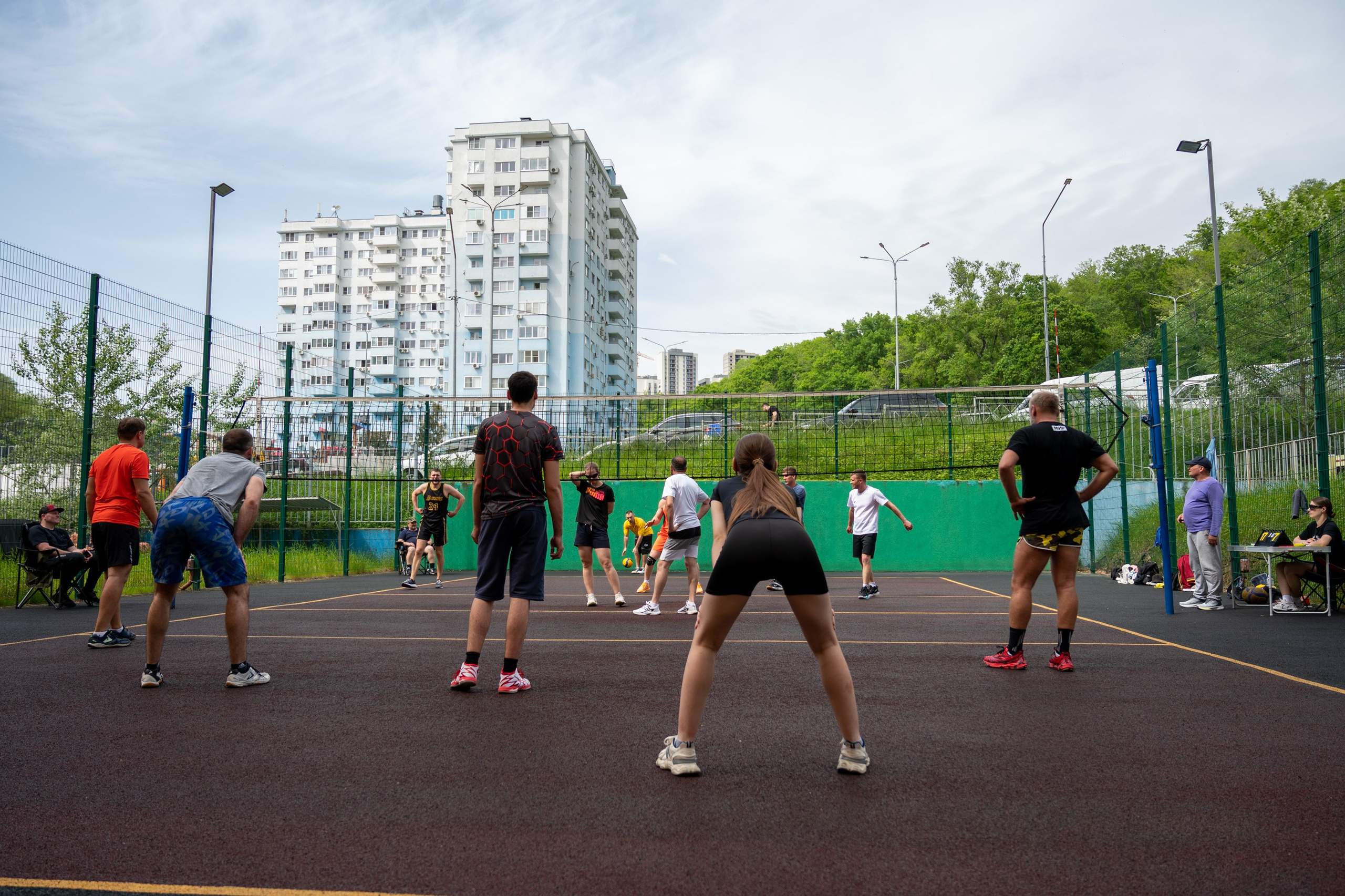 Турнир по Волейболу. Фотографирую счастливых людей в Сочи