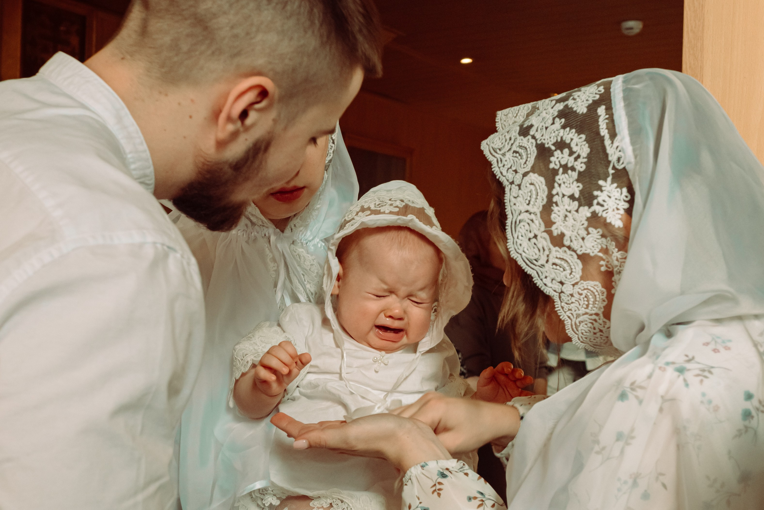 Крещение Амелии. Фотограф новорожденных в Норильске Виктория Шагалиева