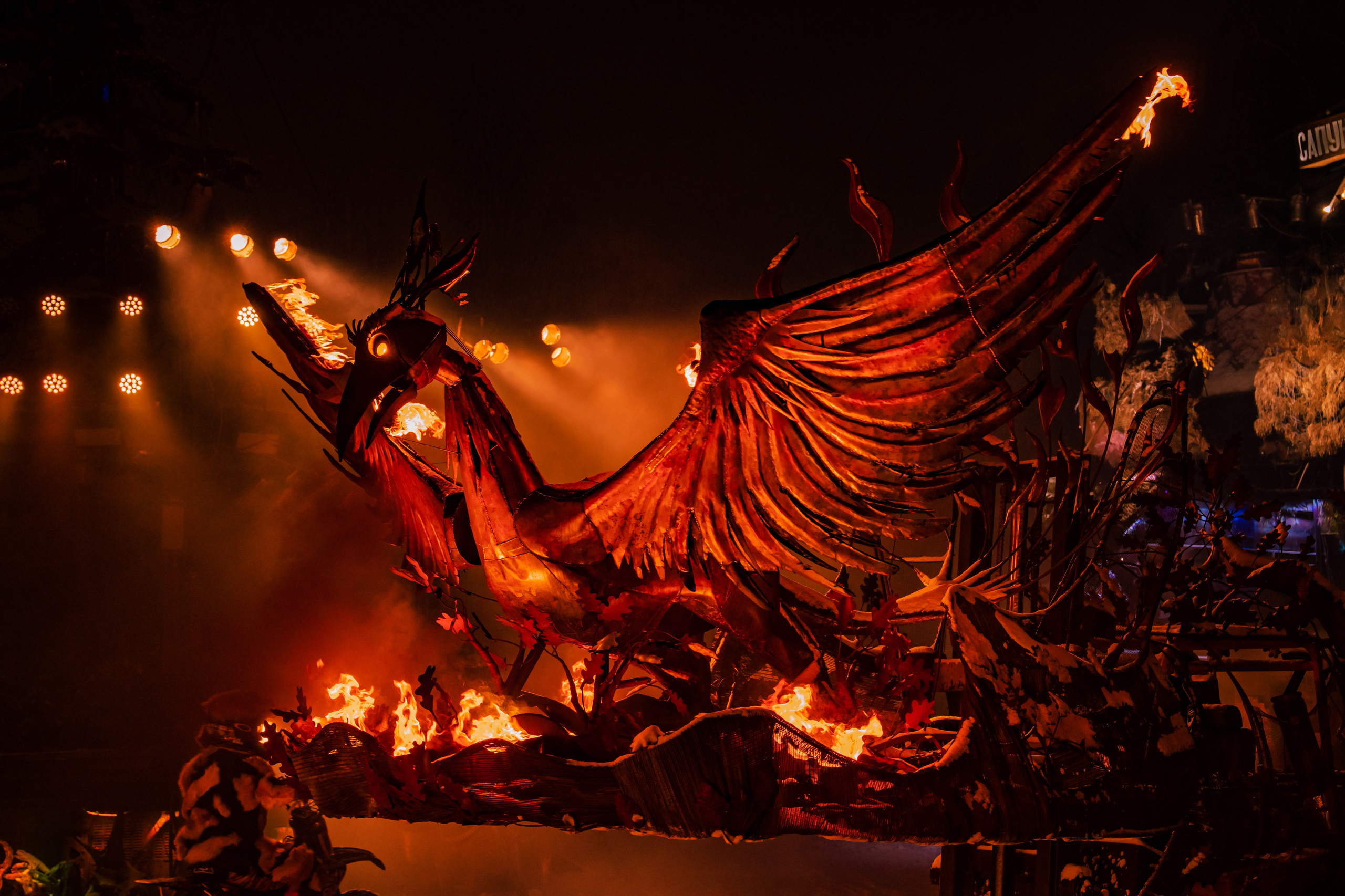 Новогодняя сказка в Байк Центре «Ночные Волки». Крамер Юлиана детский и семейный фотограф