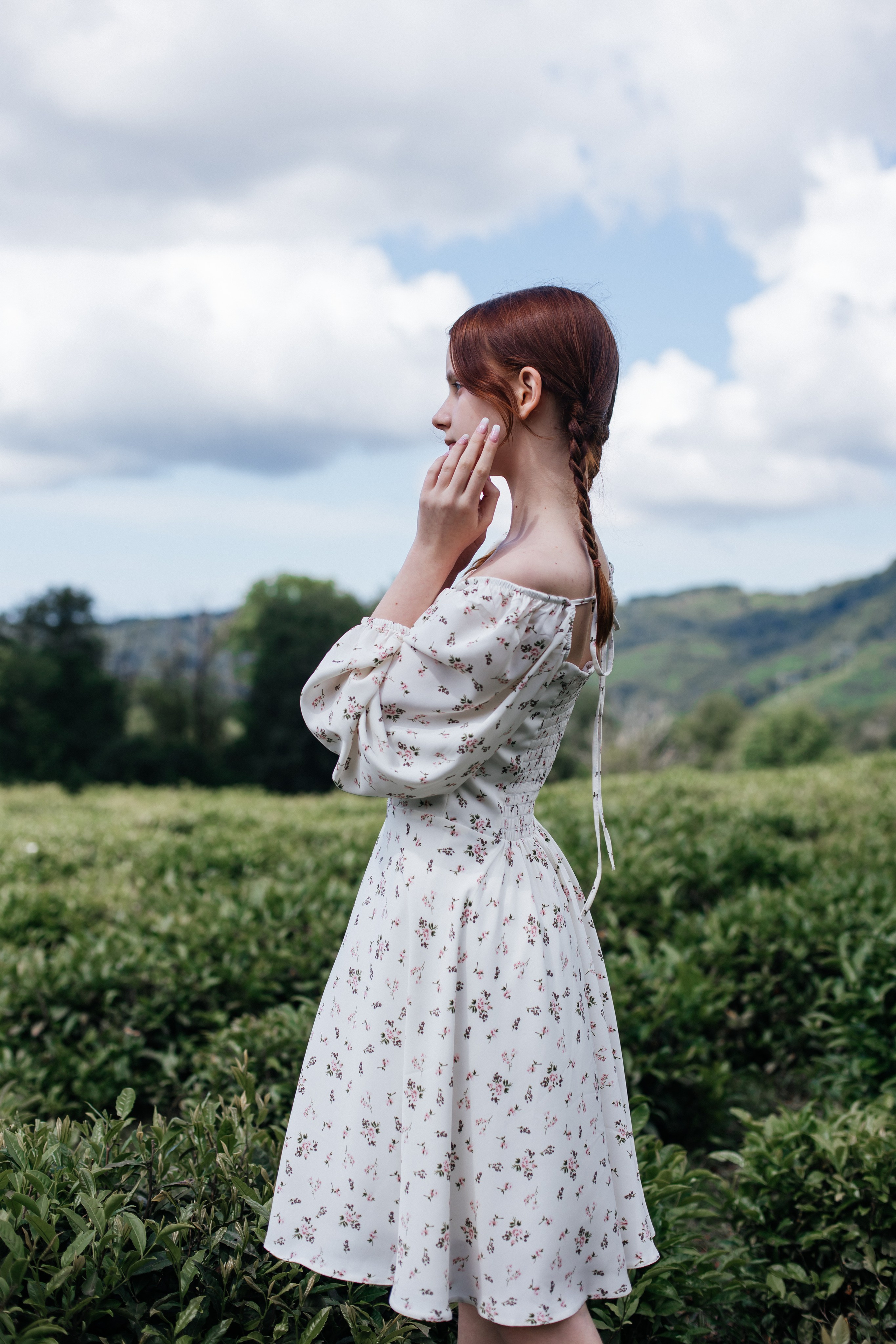 Tea plantation. Efimova Model Agency