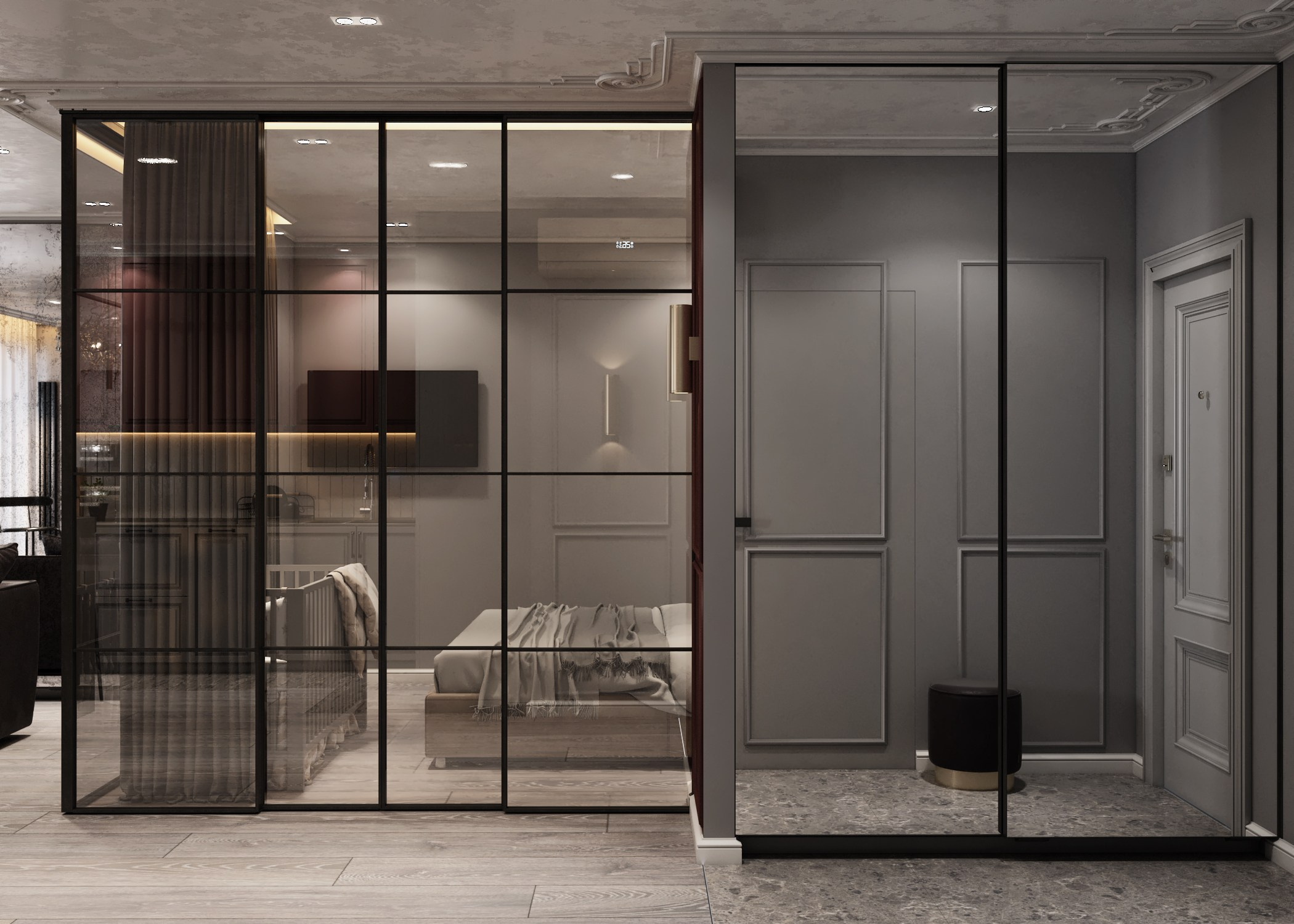 Яркая квартира в ЖК Ренессанс, г. Владивосток. Дизайн-проекты жилых и общественных пространств во Владивостоке