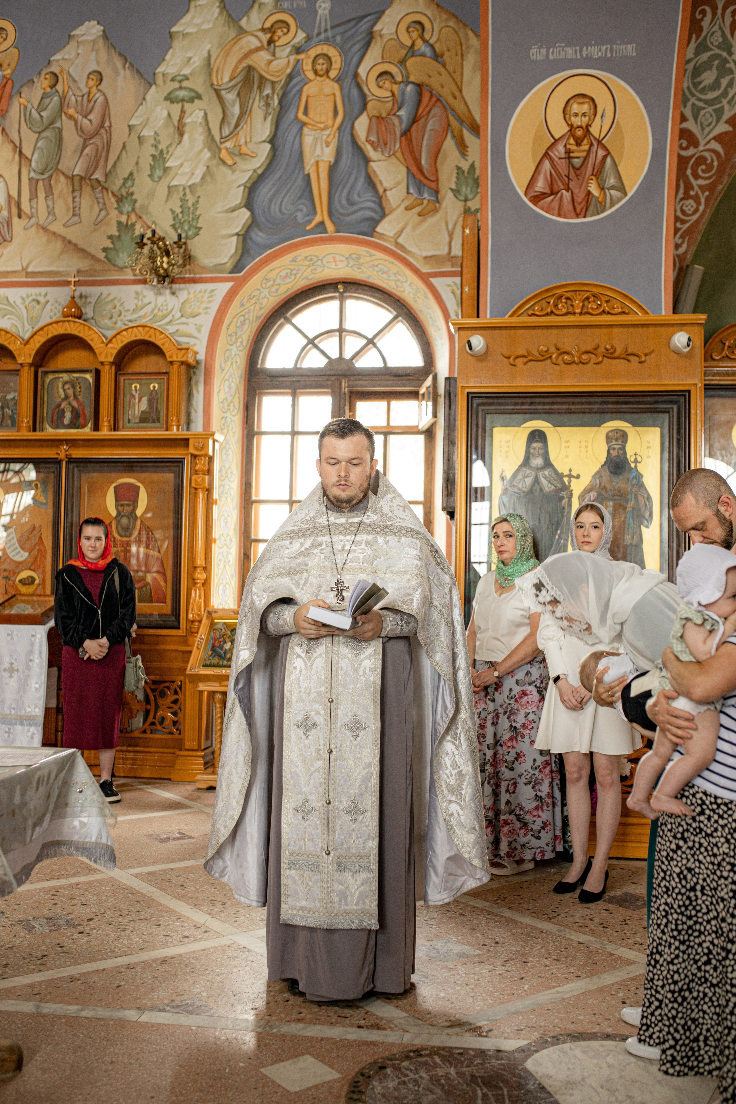 Таинство Крещения Вити. Фотограф в Железнодорожном и Балашихе