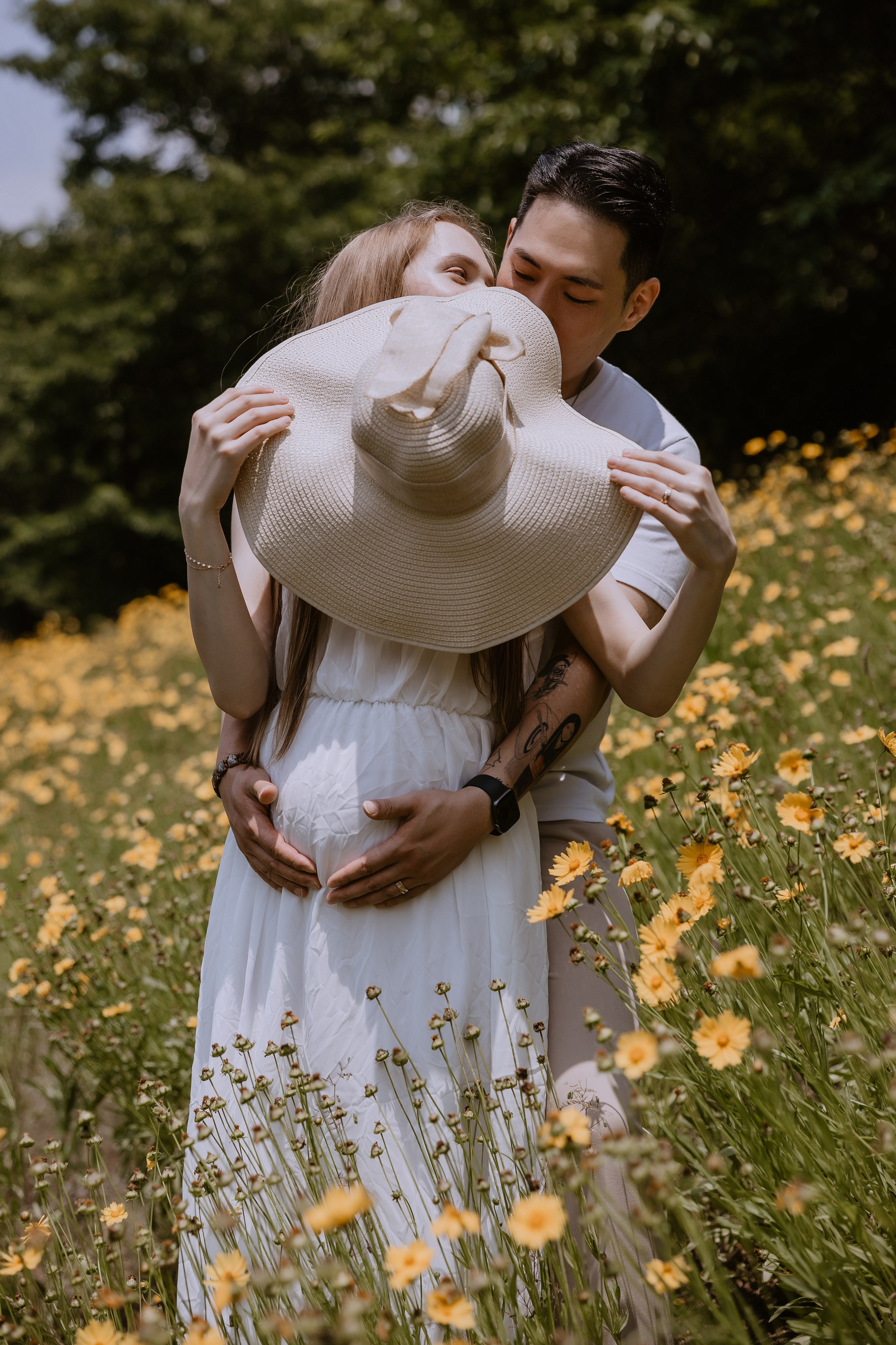 Фотосессия для пары в Пусане в ожидании малыша. ВАШ ФОТОГРАФ В ПУСАНЕ (Южная Корея) Александра Ануфрий