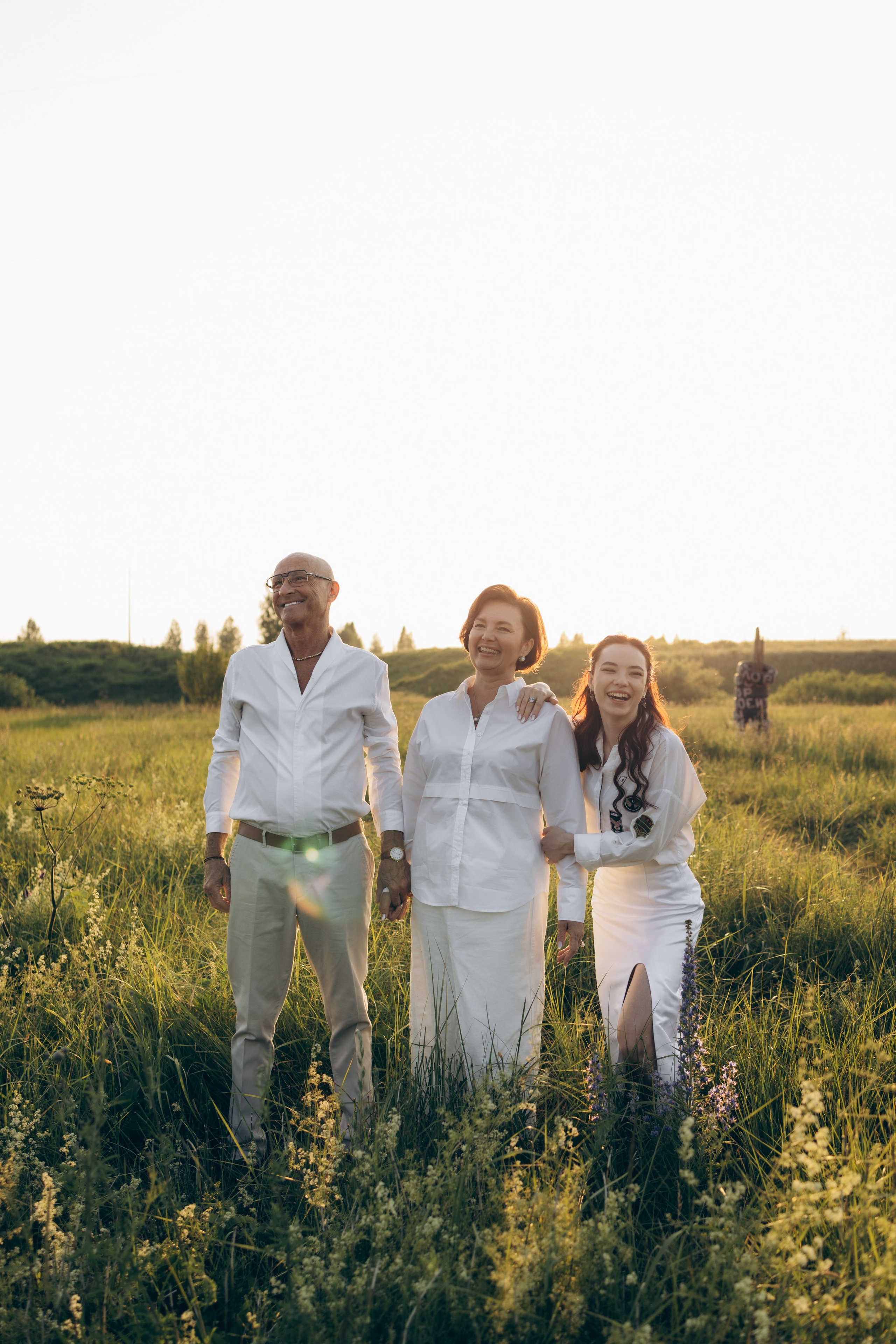 Семейная Фотосессия в поле в Казани