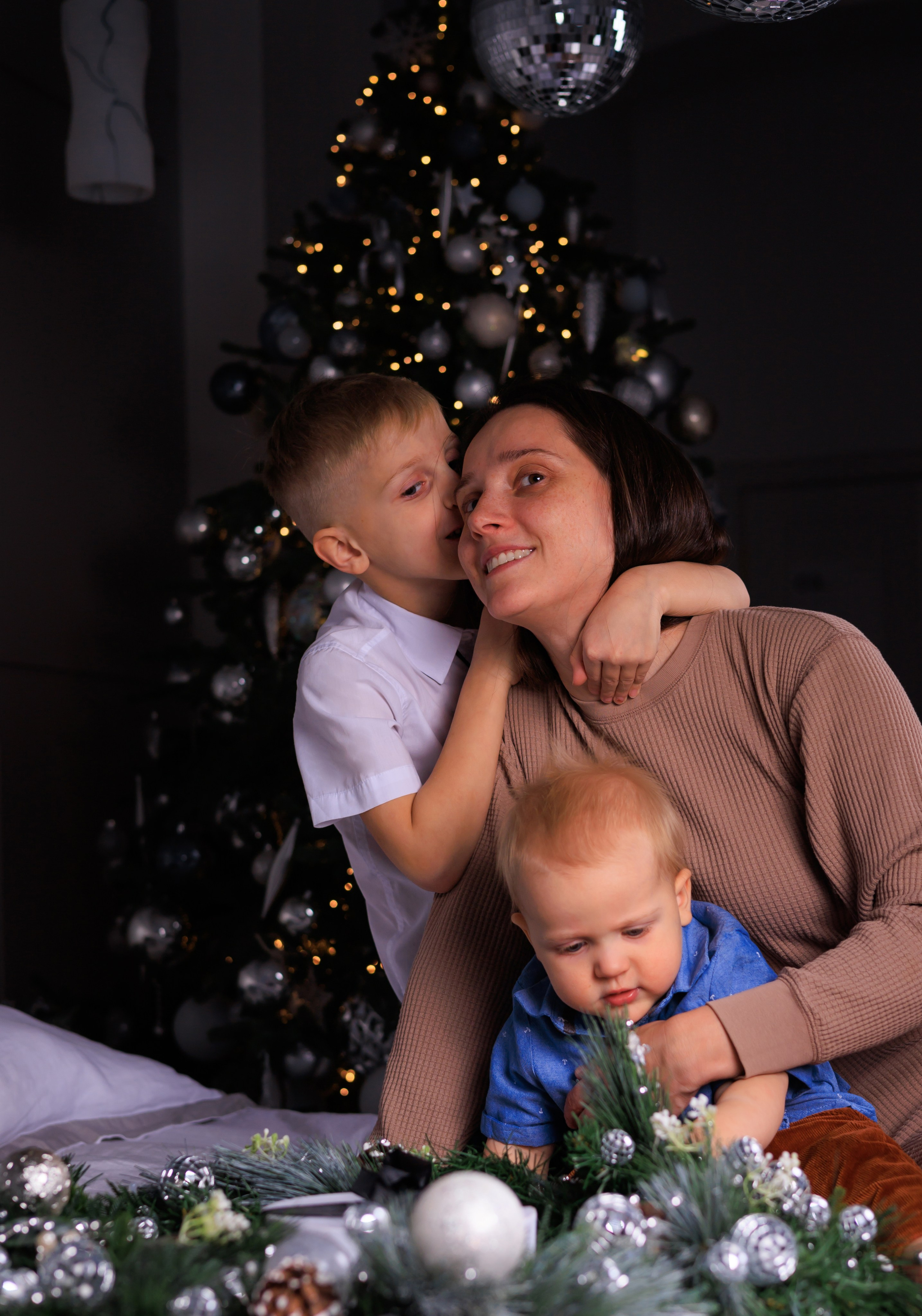 Семейная новогодняя съемка