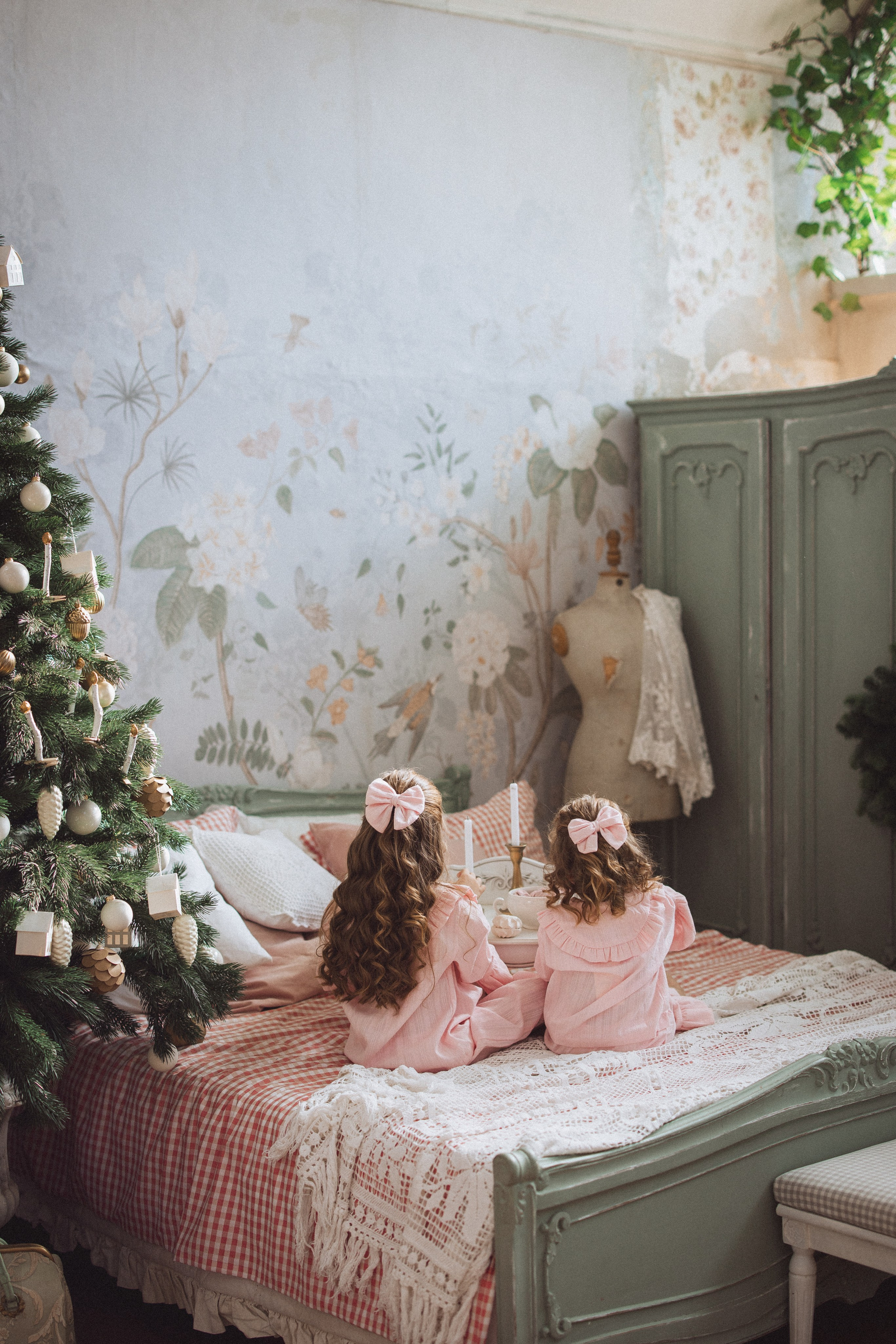 Новогодняя фотосессия в стиле Винтаж. Семейный и детский фотограф в Краснодаре Анна Трашкова