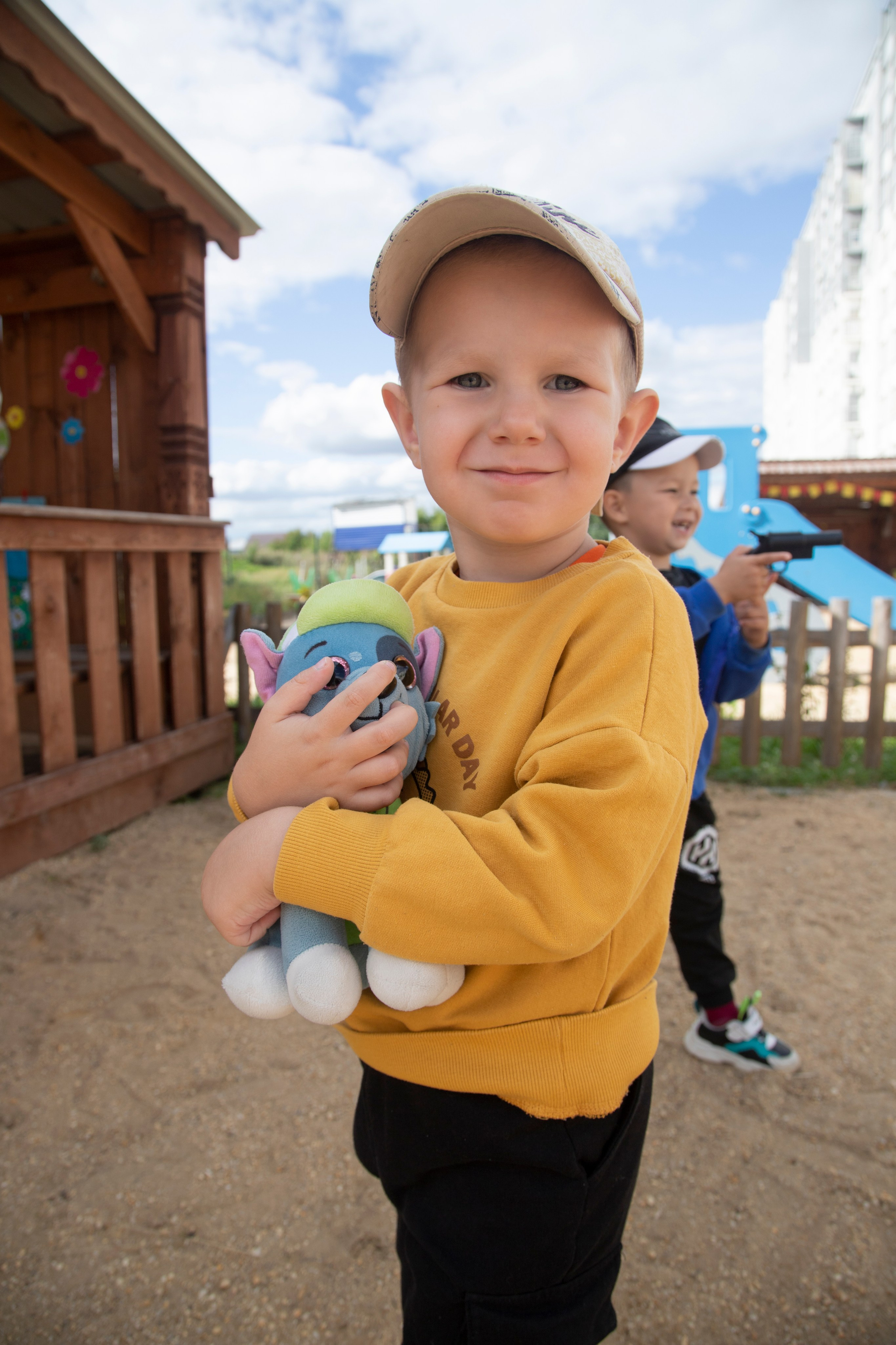 Фотосессия на улице Садик Группа Звездочки. Детский фотограф Чайкина Татьяна