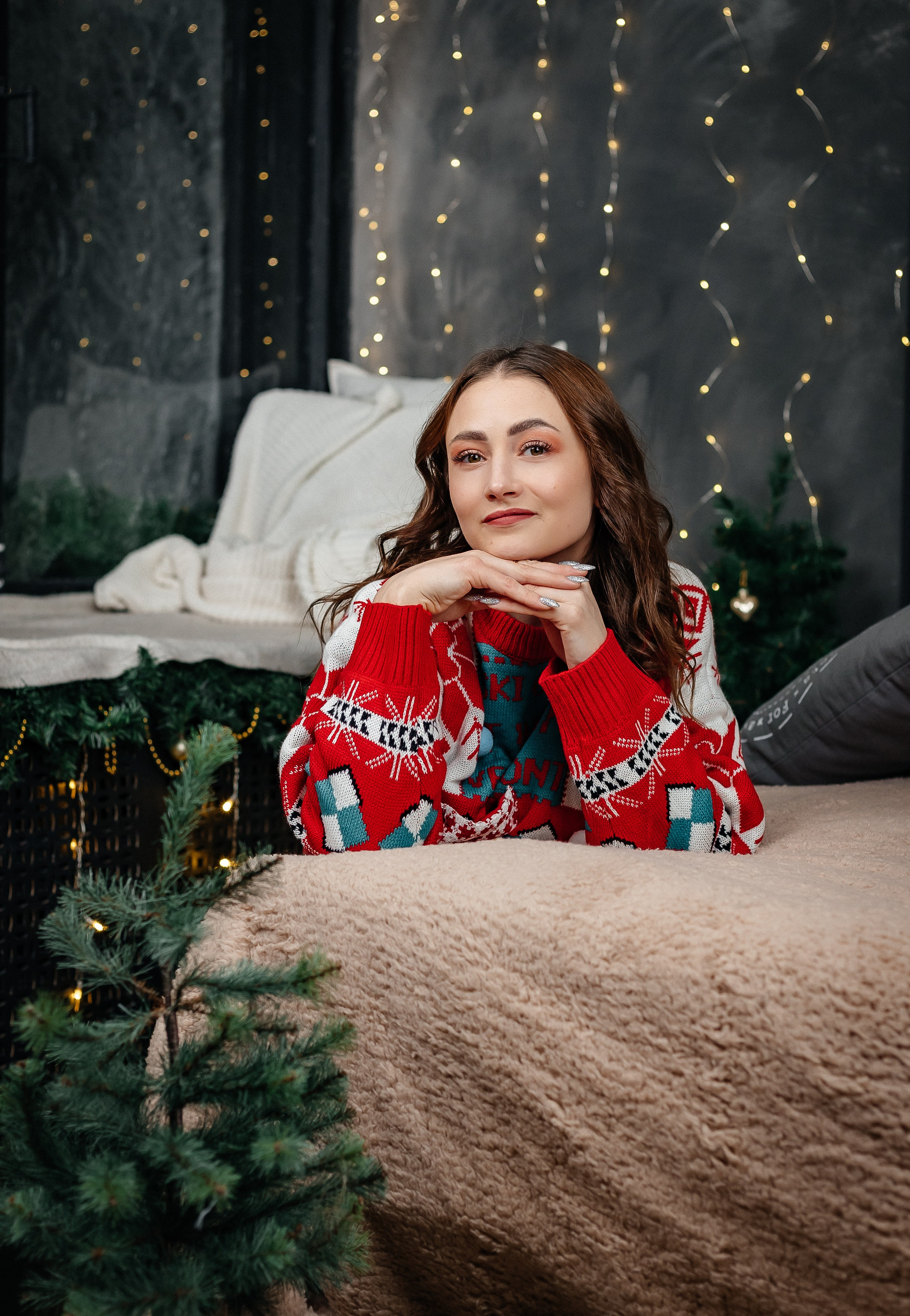 Новогодняя фотосессия в студии. Фотограф Татьяна Орлова