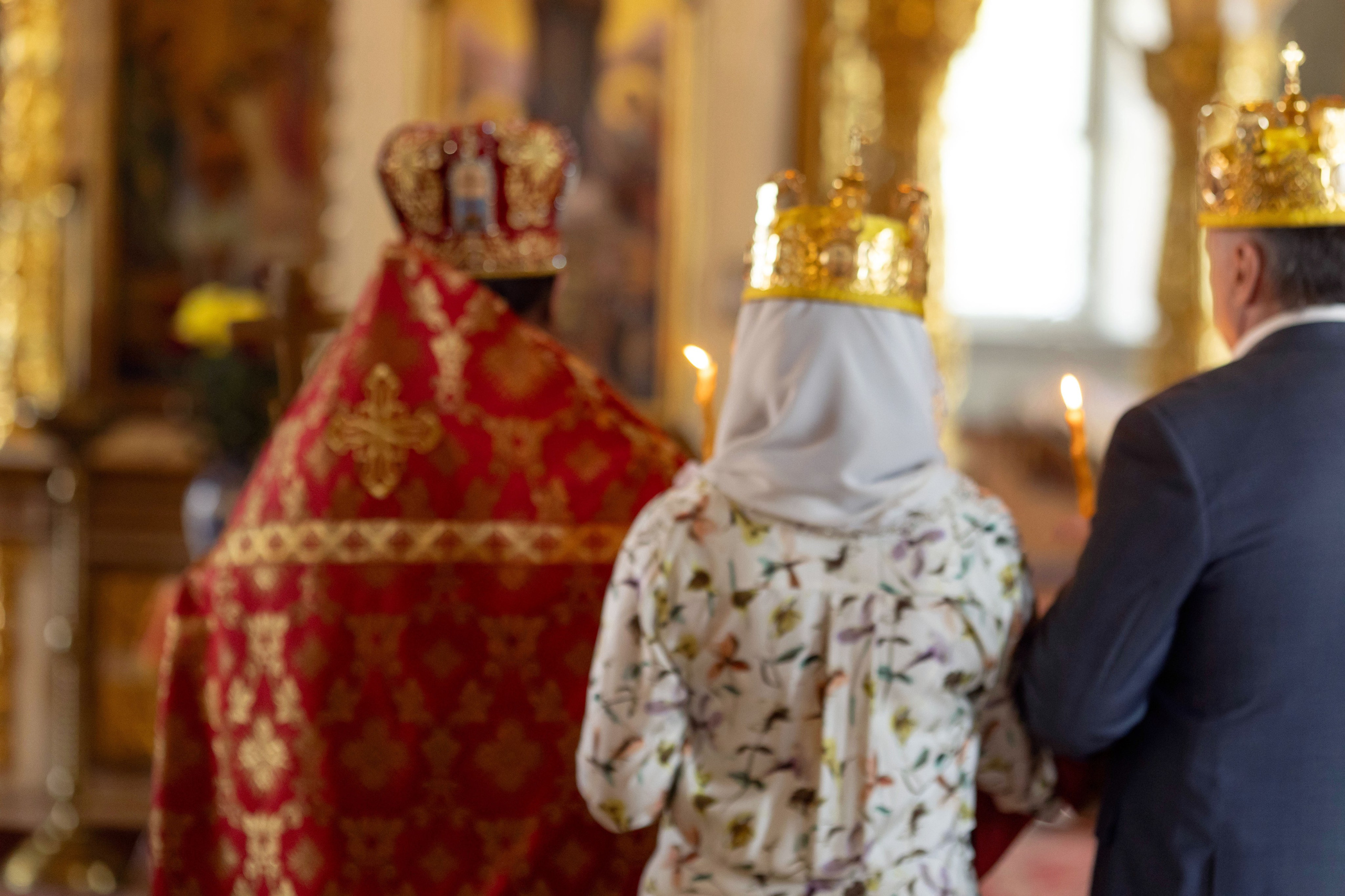 Венчание Сергей и Анна Воскресенский храм. Семейный и детский фотограф Анна Петракова