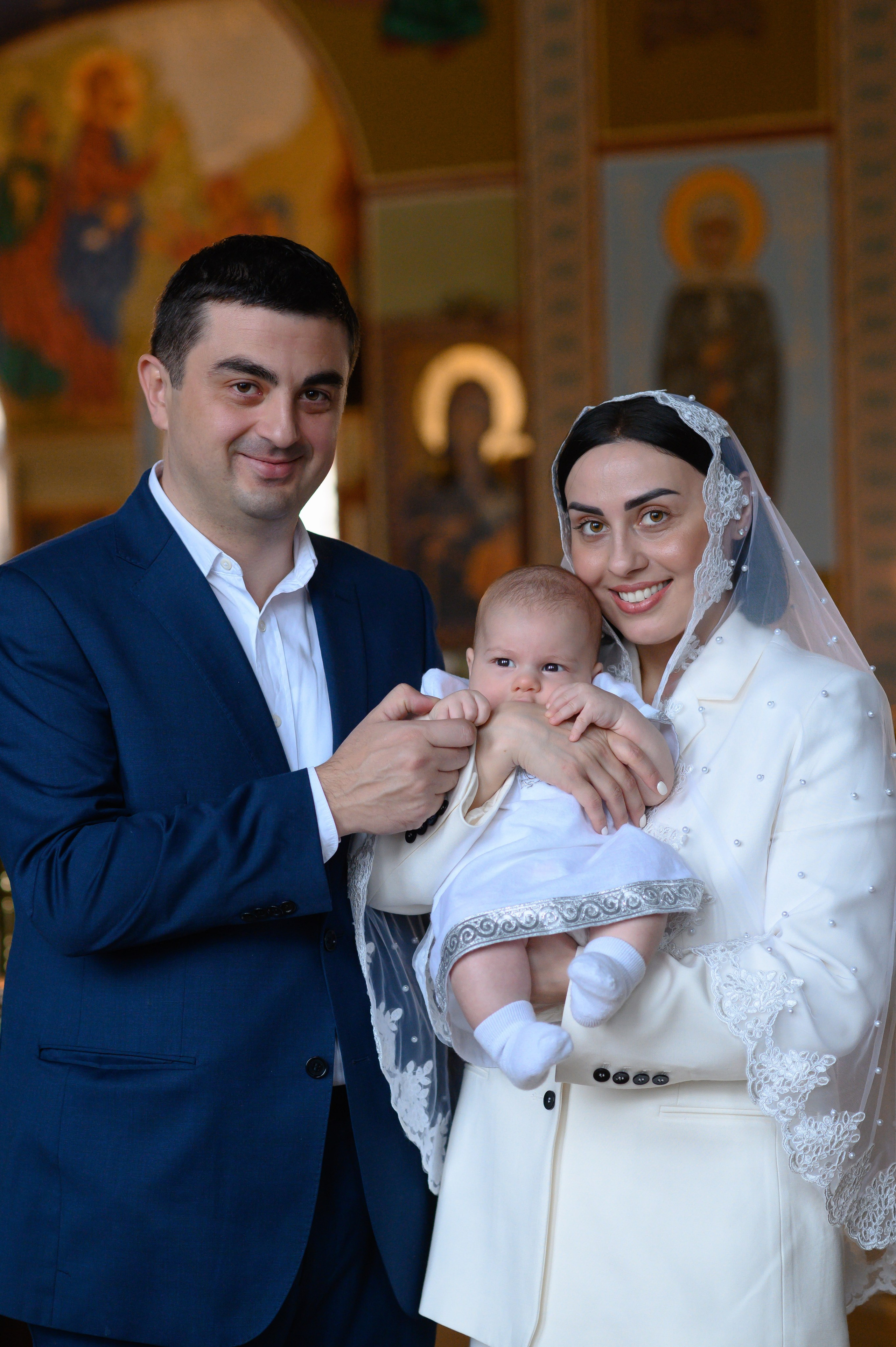 Крещение в Грузинском храме (СПб). Семейный и свадебный фотограф в Санкт-Петербурге Серафима Смирнова