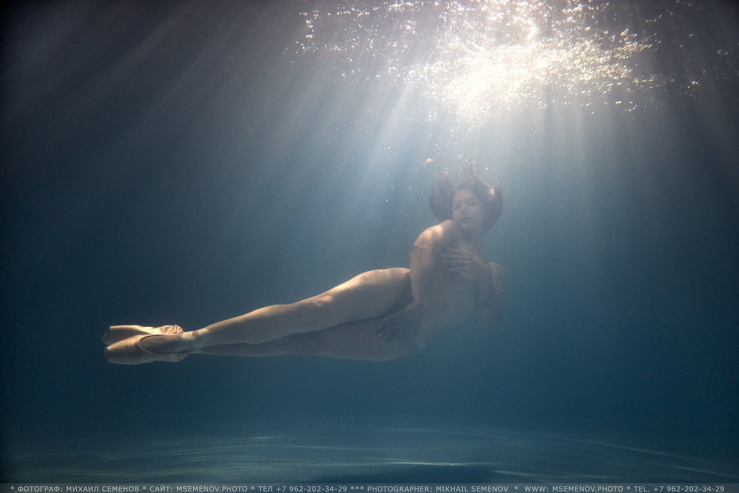 Подводная фотосессия Анжелика и Карина. Фотограф в Ярославле Михаил Семенов