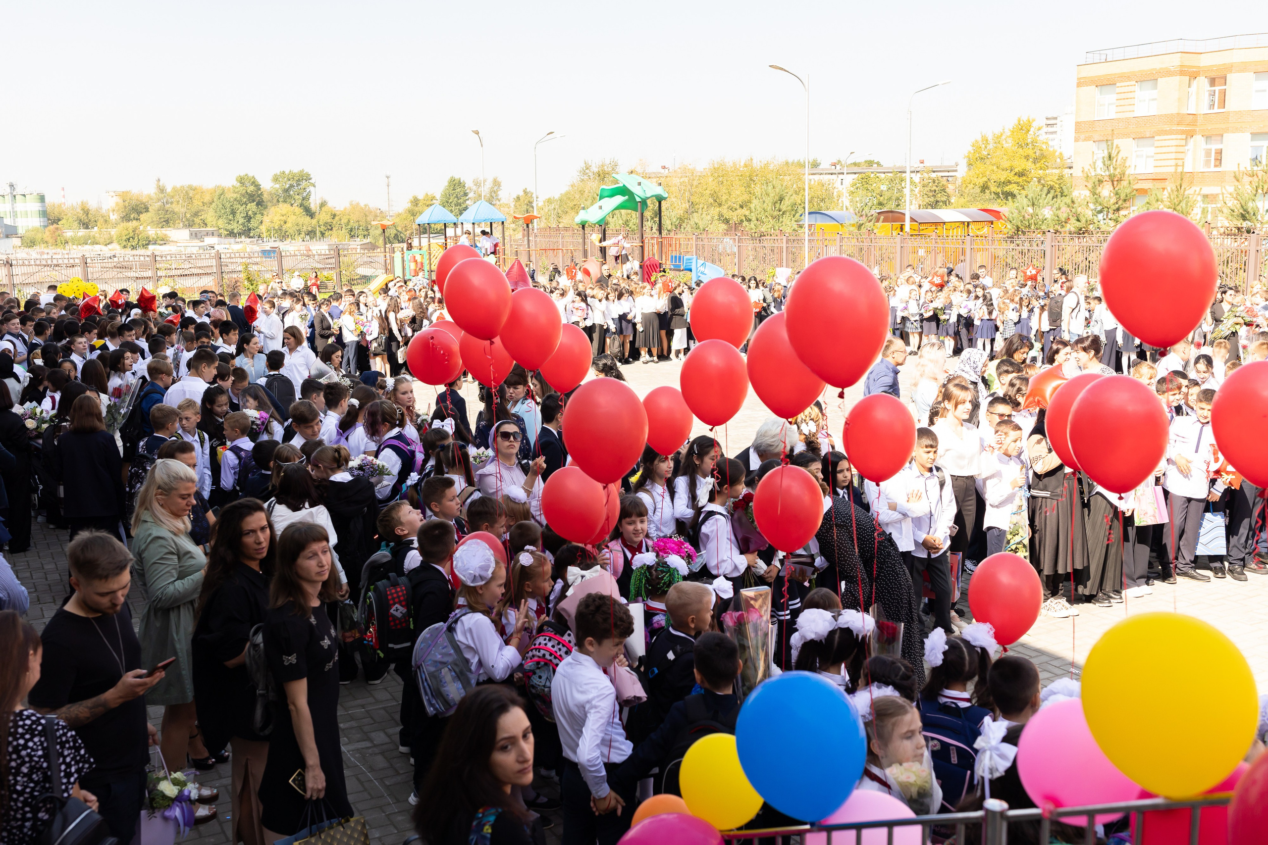 Линейка 1 сентября. Профессиональный Фотограф в Москве Андрей Славнов