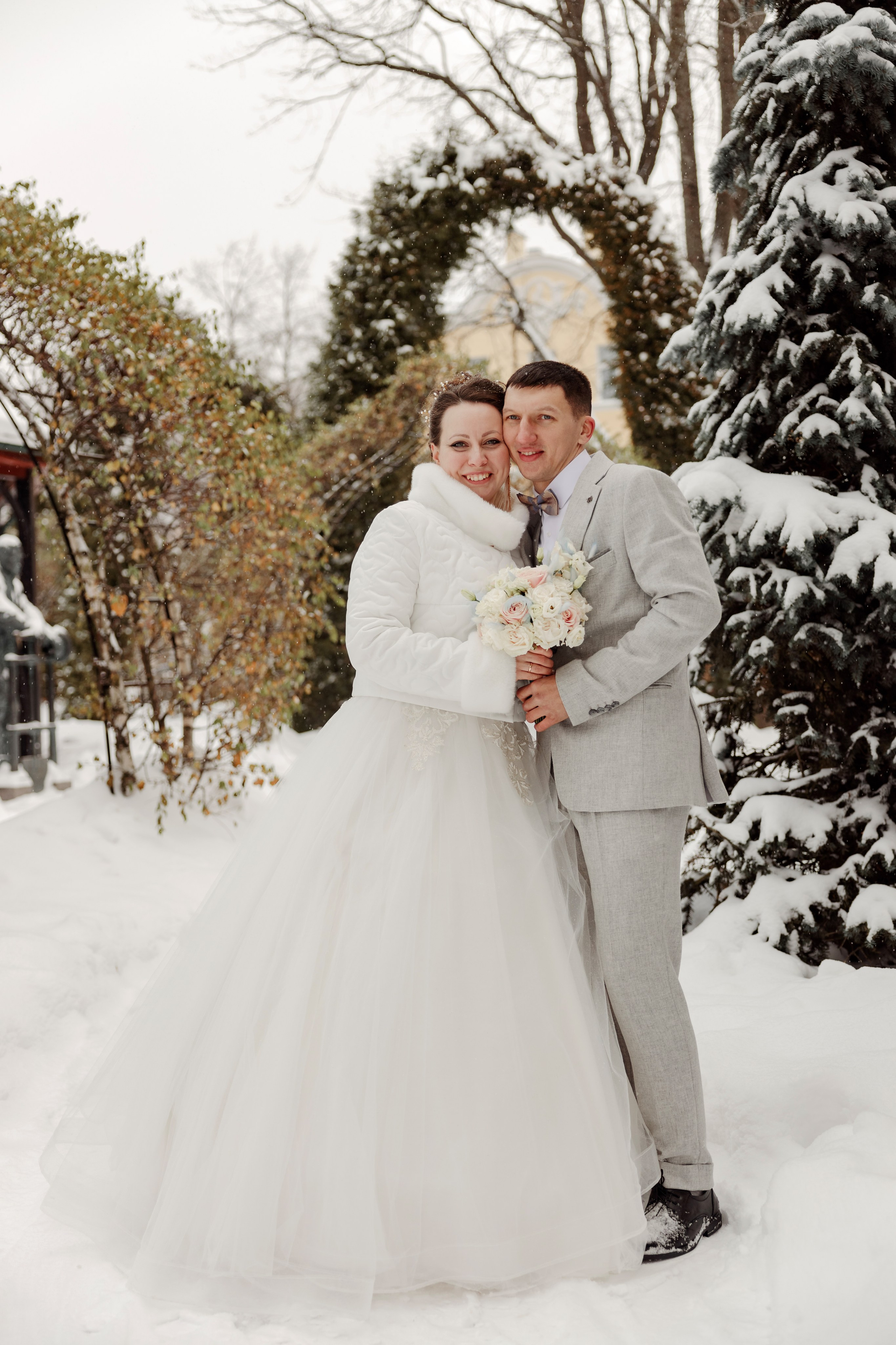 Зимняя свадьба Петергоф. Фотограф в Санкт-Петербурге Знаменская Ирина