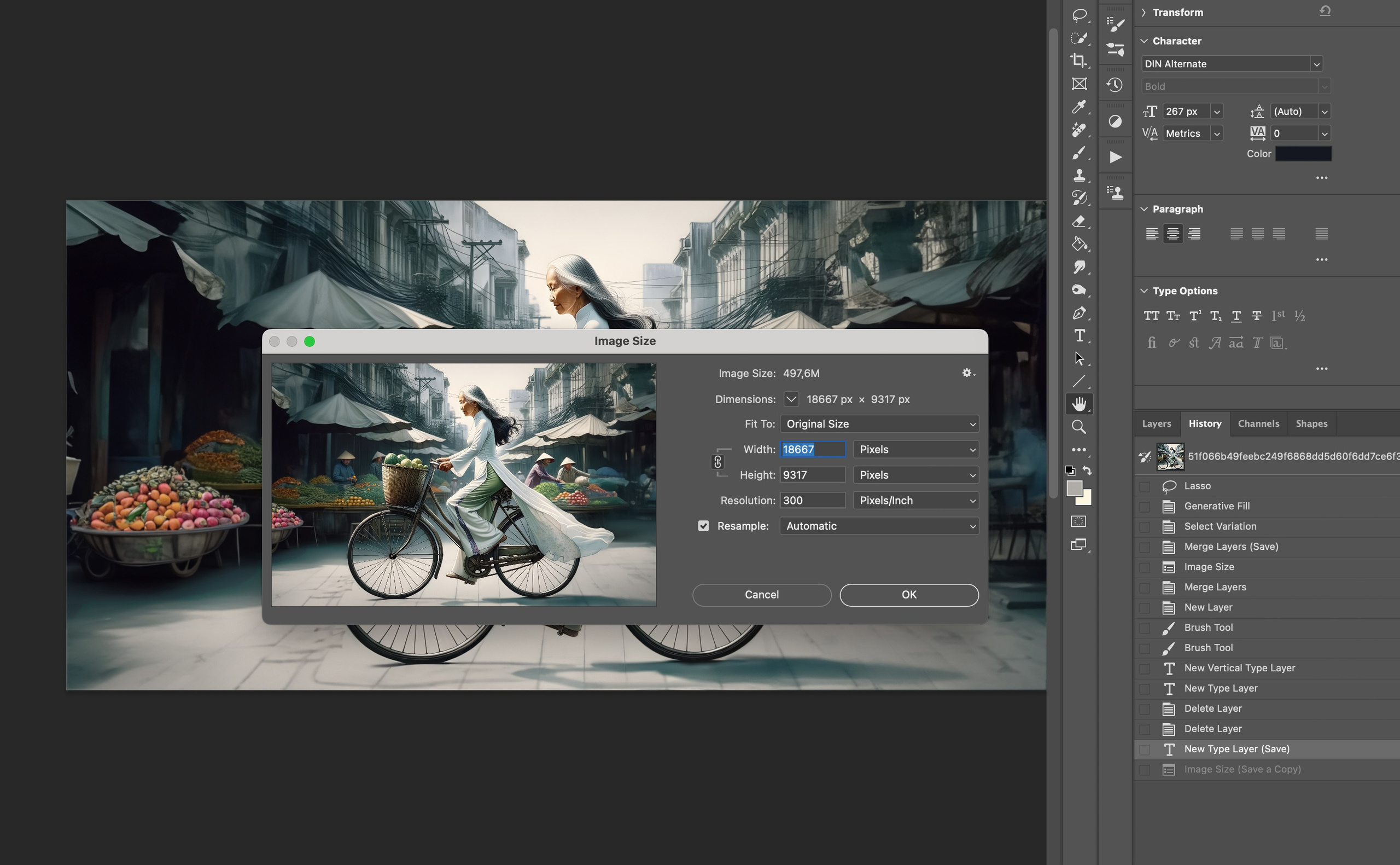 “On Sunday” Digital art for interior — asian style. AI Photo Retoucher and Image Restorer Zhanna Ognivo