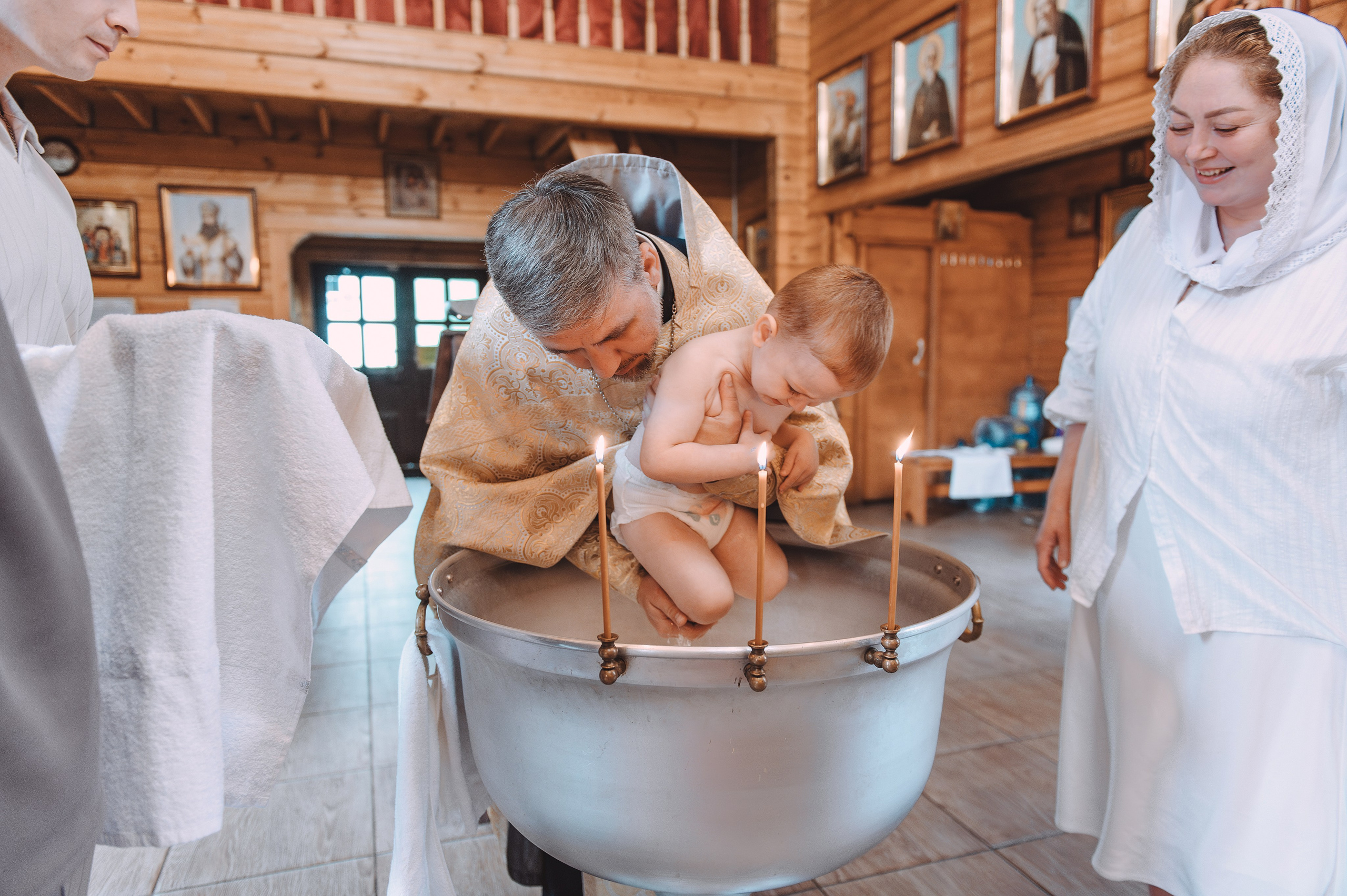 Крещение Саверия. Свадебный и семейный фотограф в Санкт-Петербурге — Мария Черепанова