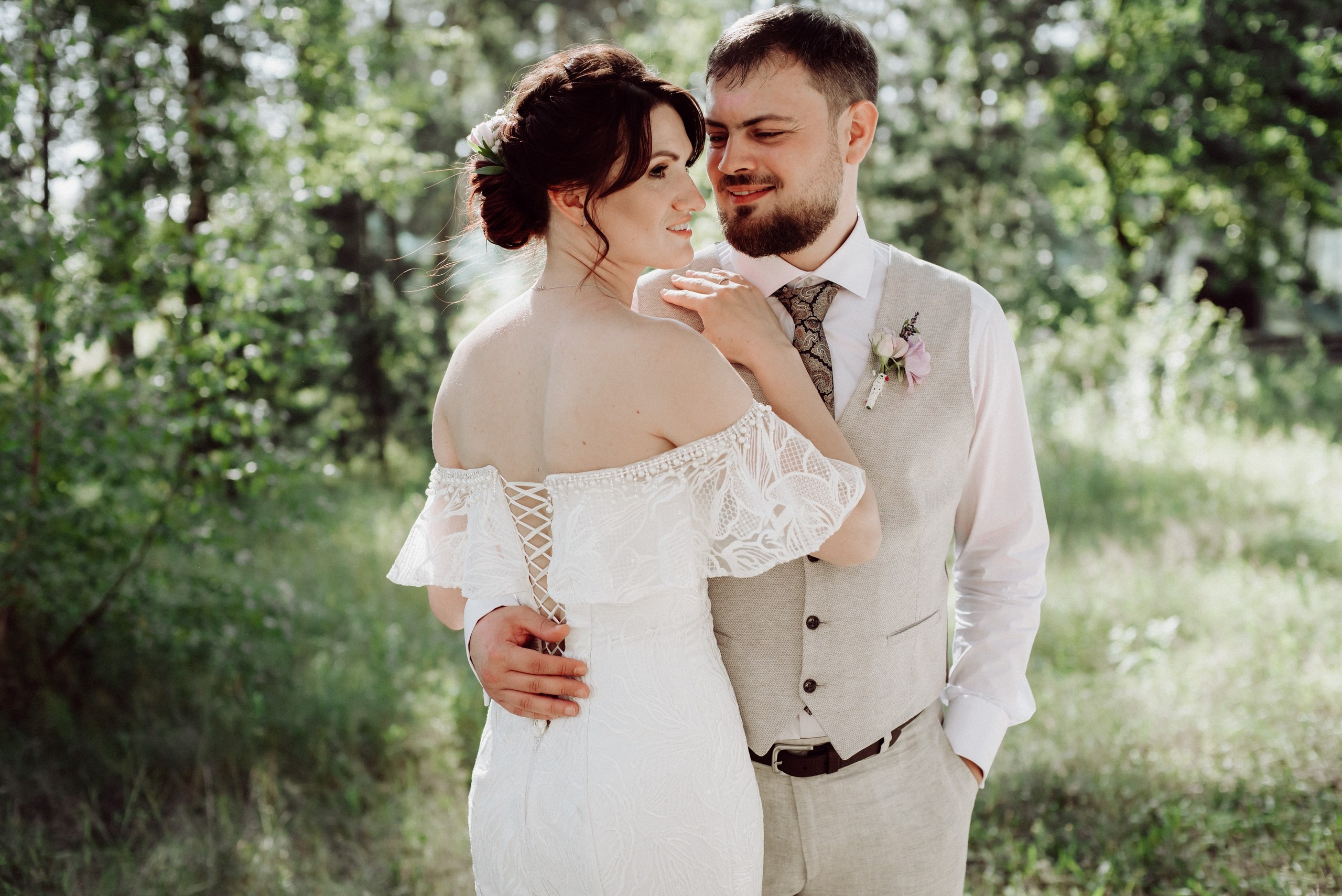 Примеры свадебных платьев. Модельер Евгений Бременев