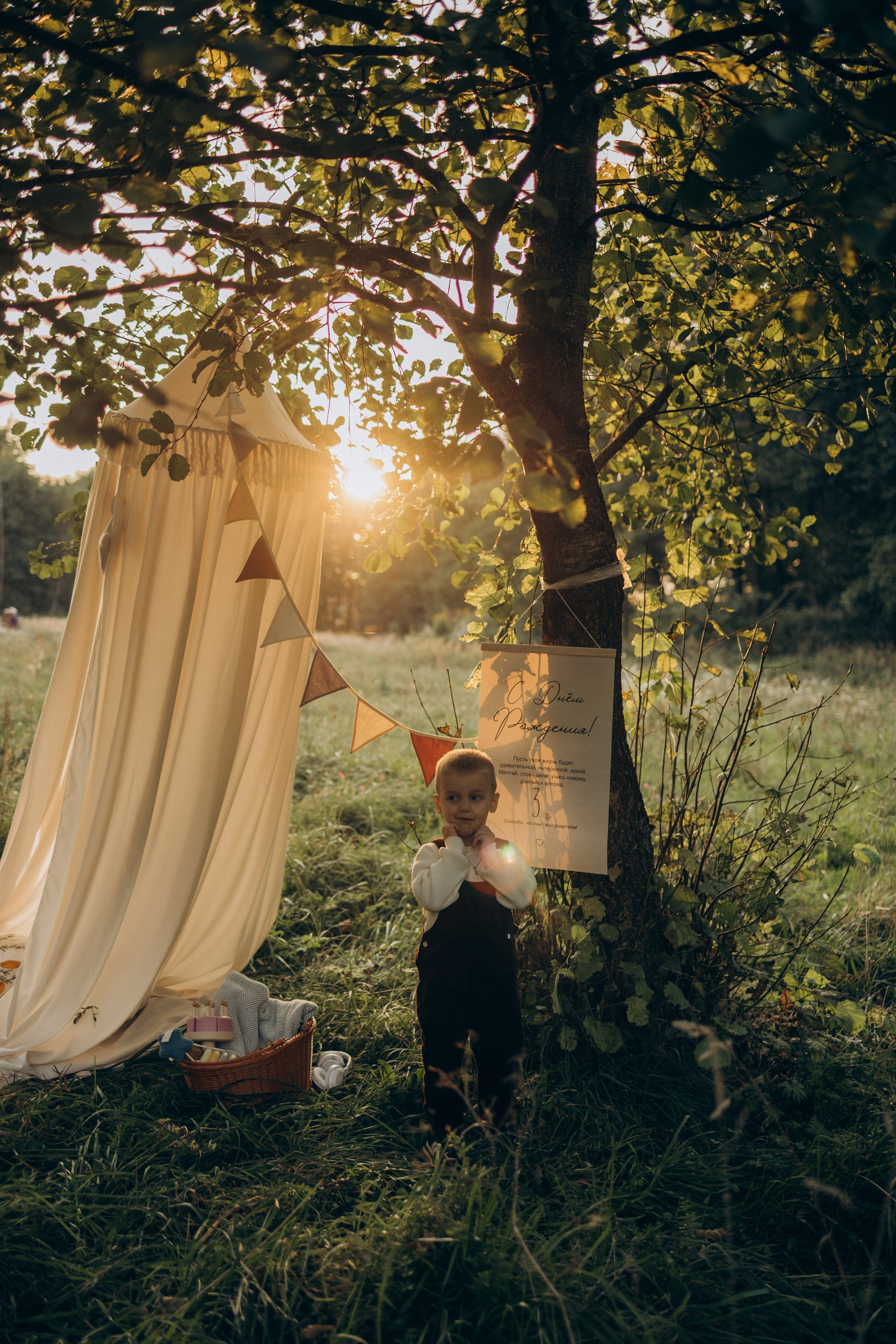 3 годика малышу (7.09.2025 г.) г. Жуков (Калужская обл.). Надежда Стар семейный и церковный фотограф в Жукове и Калужской области