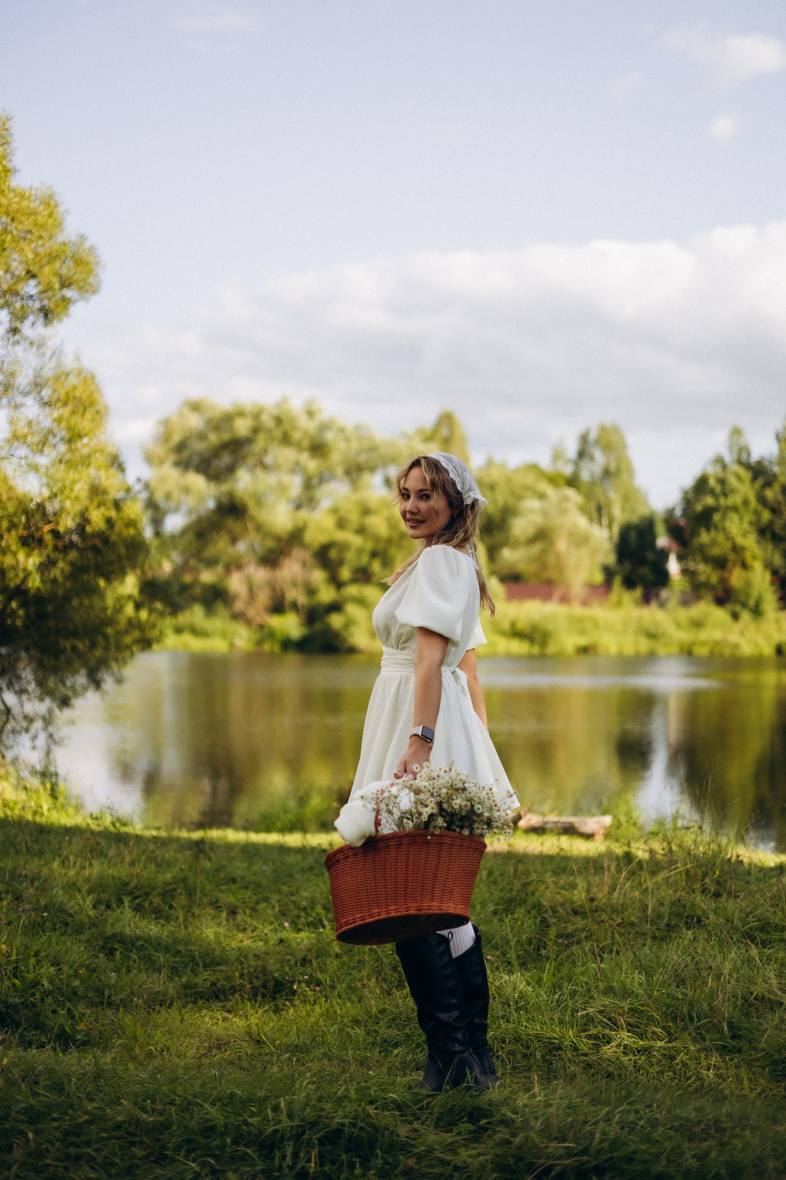 Женский портрет (15.08.2025) д. Величково (Калужская обл.). Надежда Стар семейный и церковный фотограф в Жукове и Калужской области