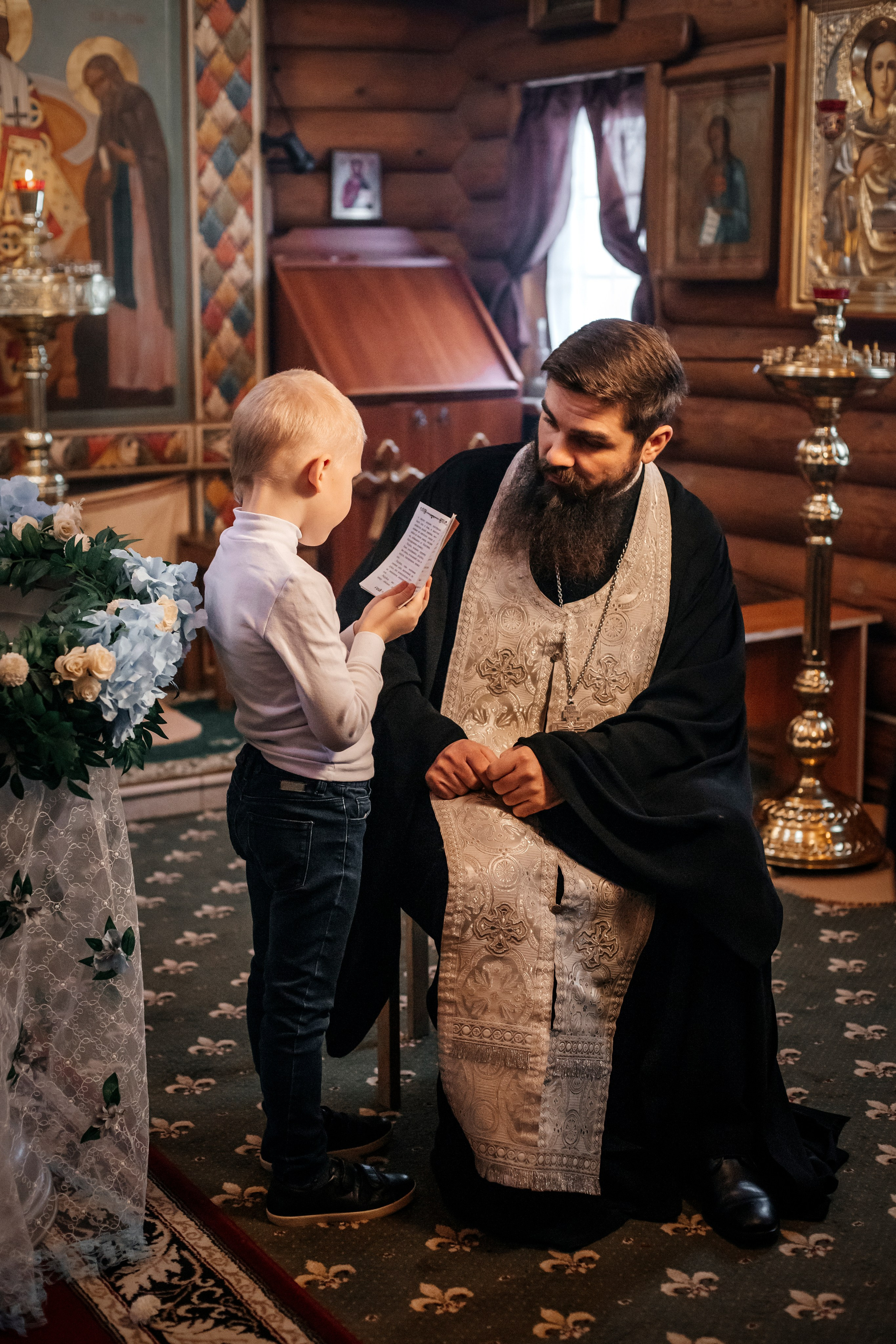 Церковный (крещение и венчание). Семейный фотограф Москва и область Дербунова Елена