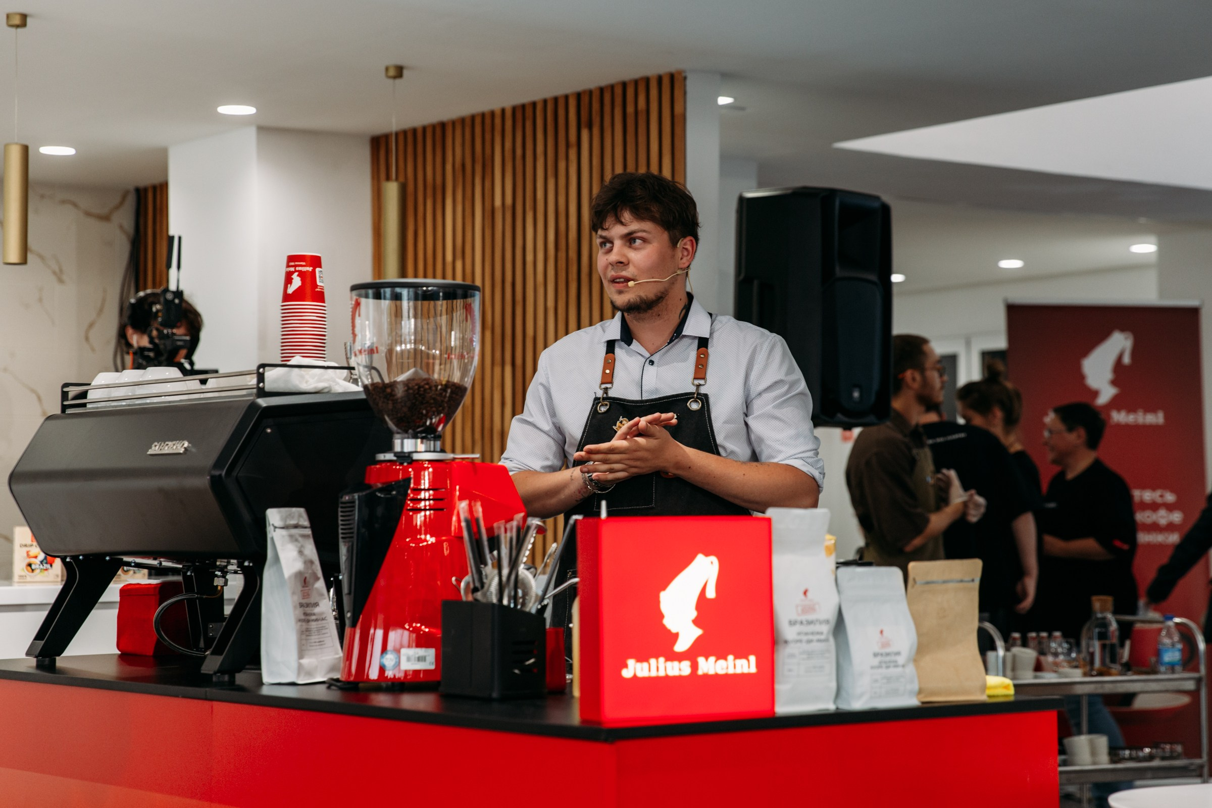 Чемпионат для бариста от Julius Meinl 2025. Фотограф в Иркутске Евгения Айвазова