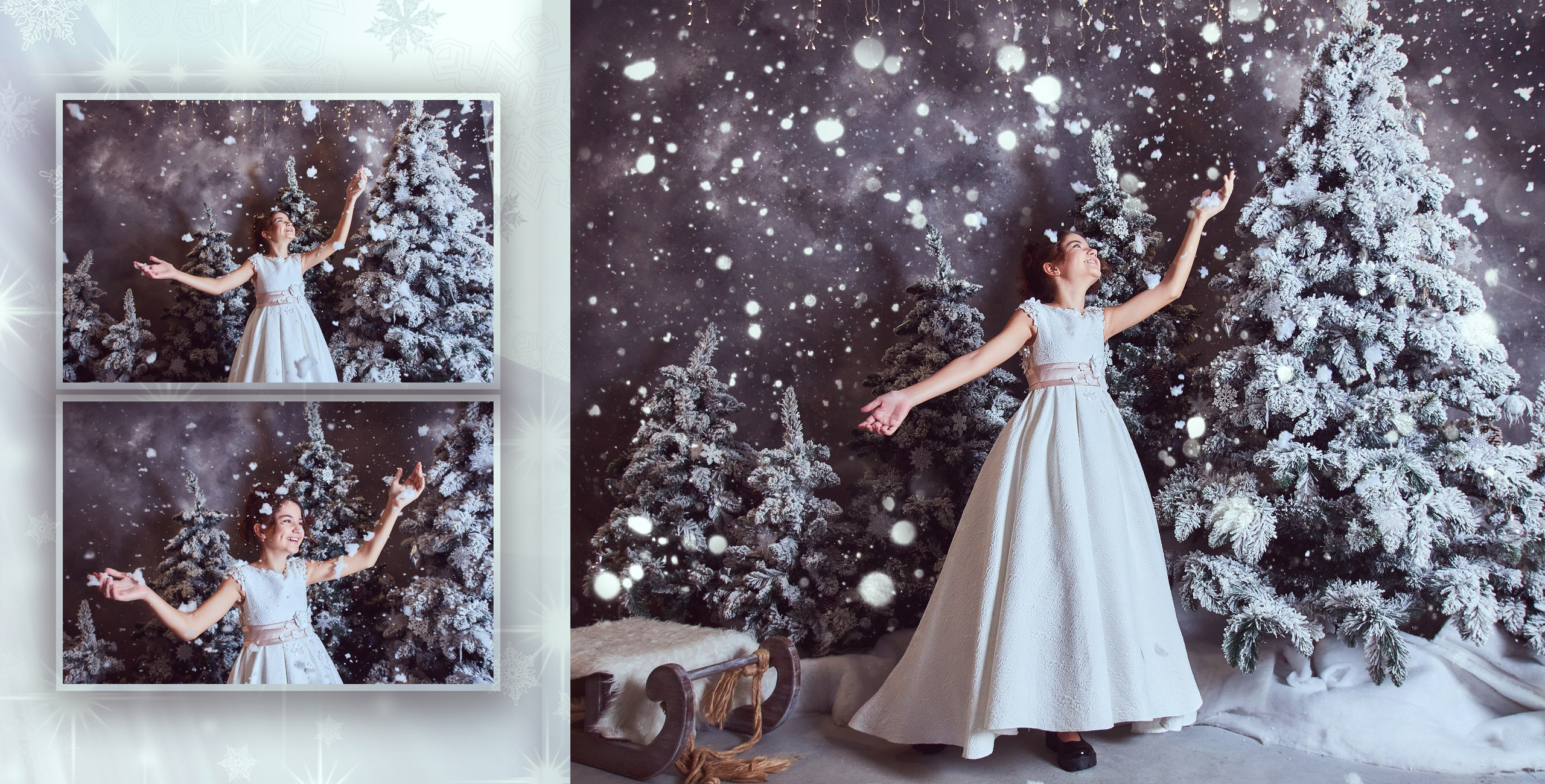 Фотокниги для деток с Рождественского фотопроекта. Фотохудожник Наталия Кирсанова