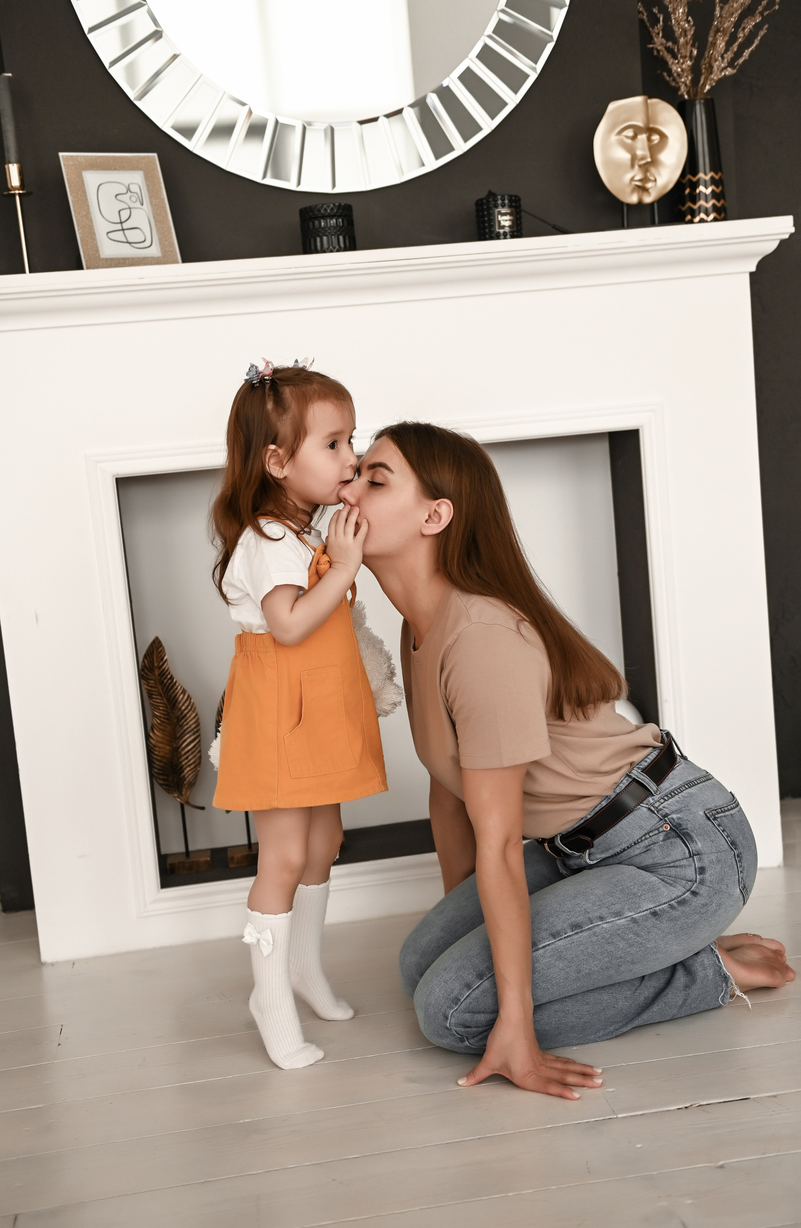 Семейная студийная  фотосессия 2. Свадебный, семейный, детский, контент фотограф в Омске Максим Ильин