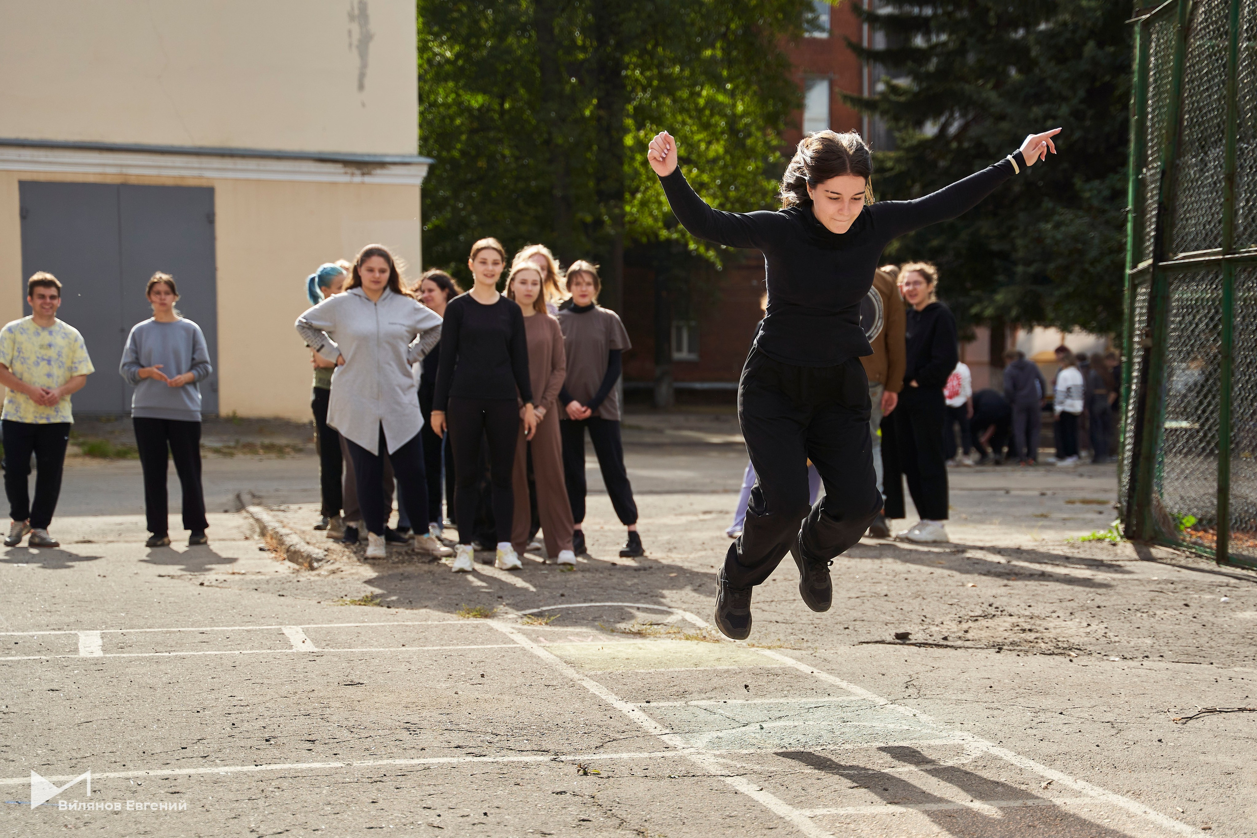Мероприятие «Веревка» для первокурсников ННГАСУ. Репортажный фотограф Вилянов Евгений. Нижний Новгород