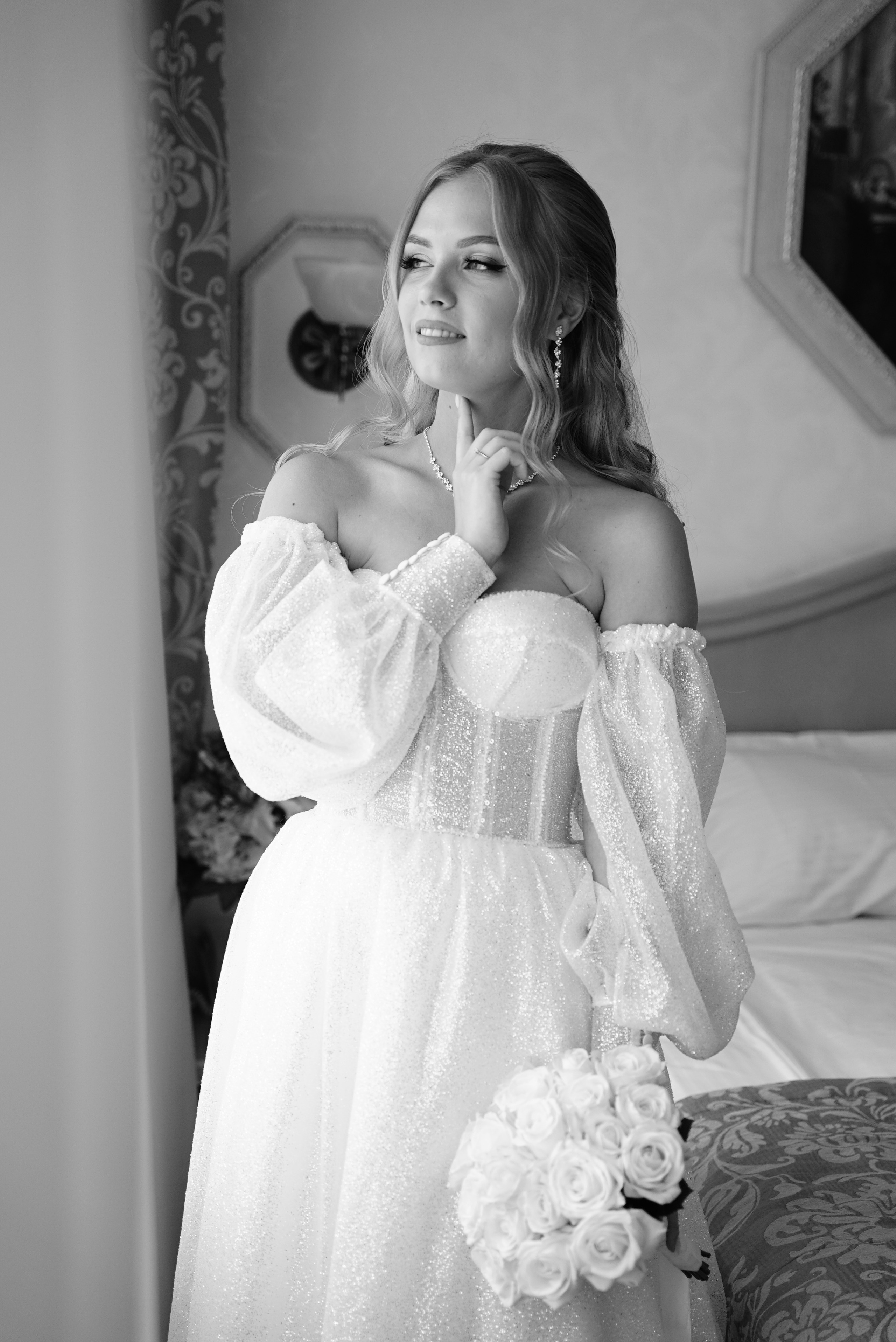 Никита и Галина чб. Свадебный фотограф в Самаре Анна Ковалева