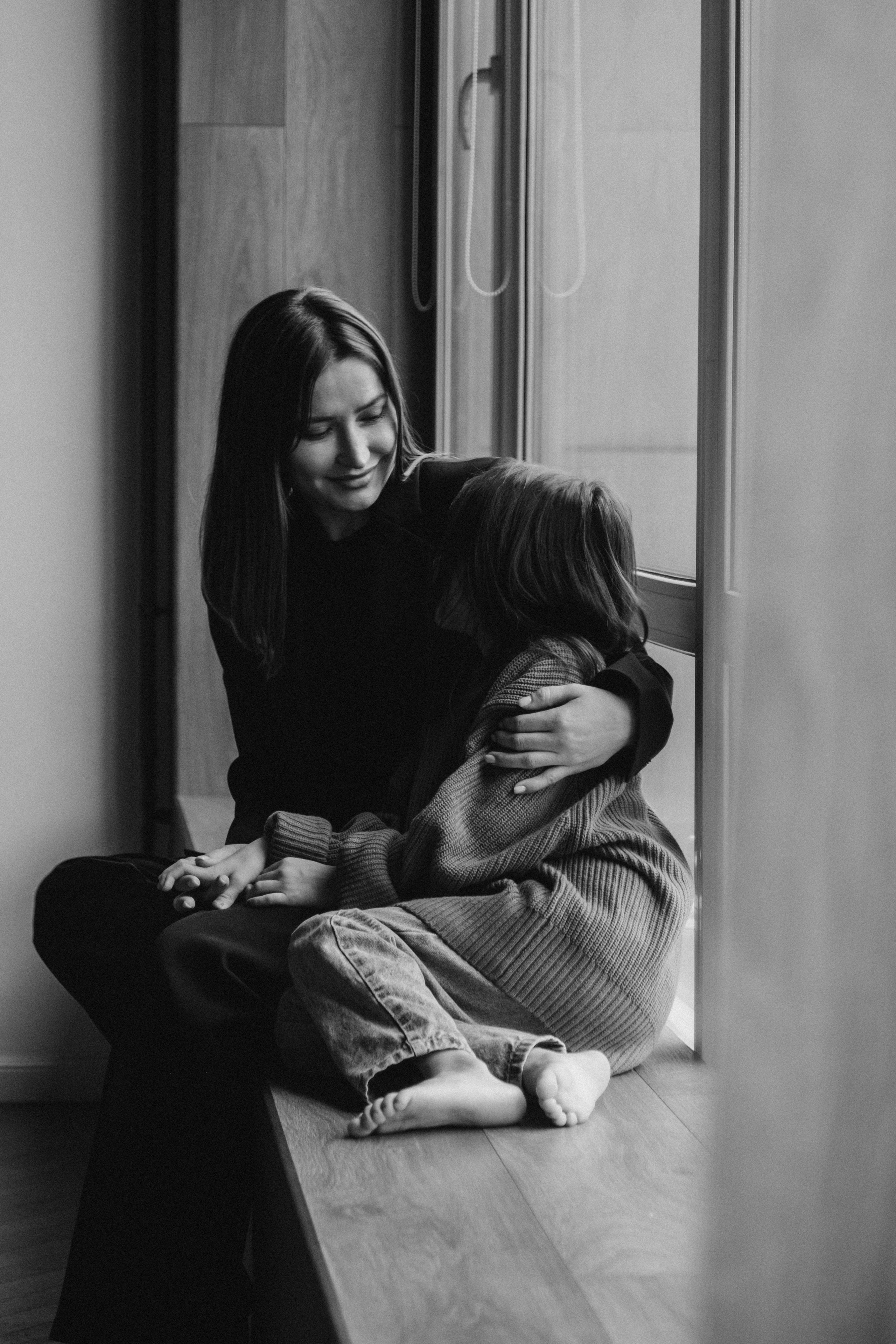 Мама и дочка. Фотограф Астафьева Мария