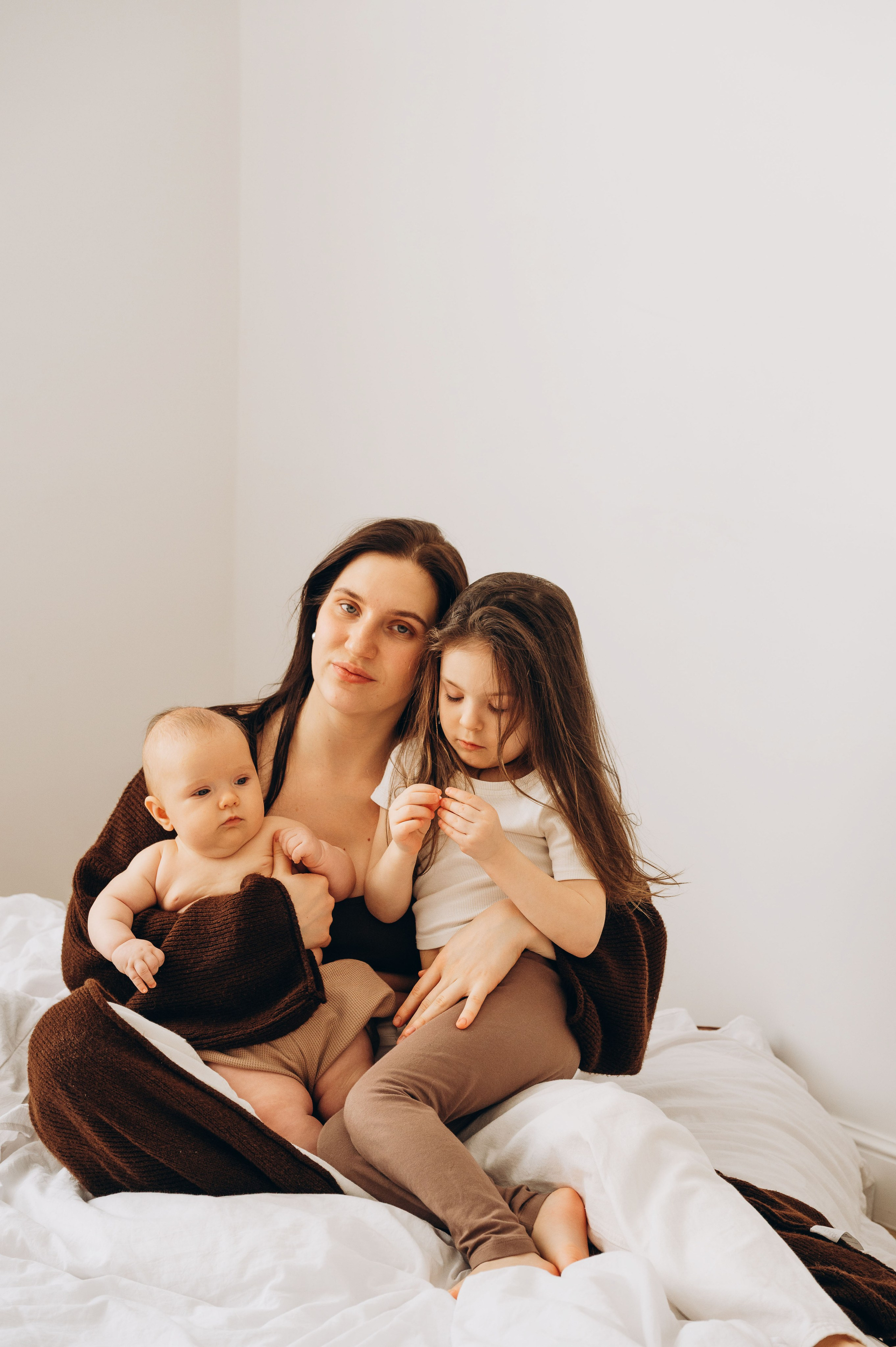 Ангелина, Ева и Аня. Фотограф беременности и семьи, домашние съемки, Ньюборн