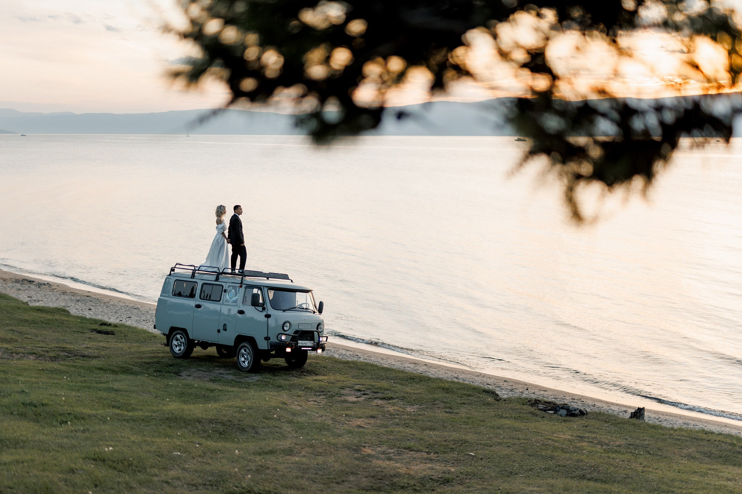 Розовый фламинго. И буханка. Свадебный фотограф в Иркутске Сапаров Александр