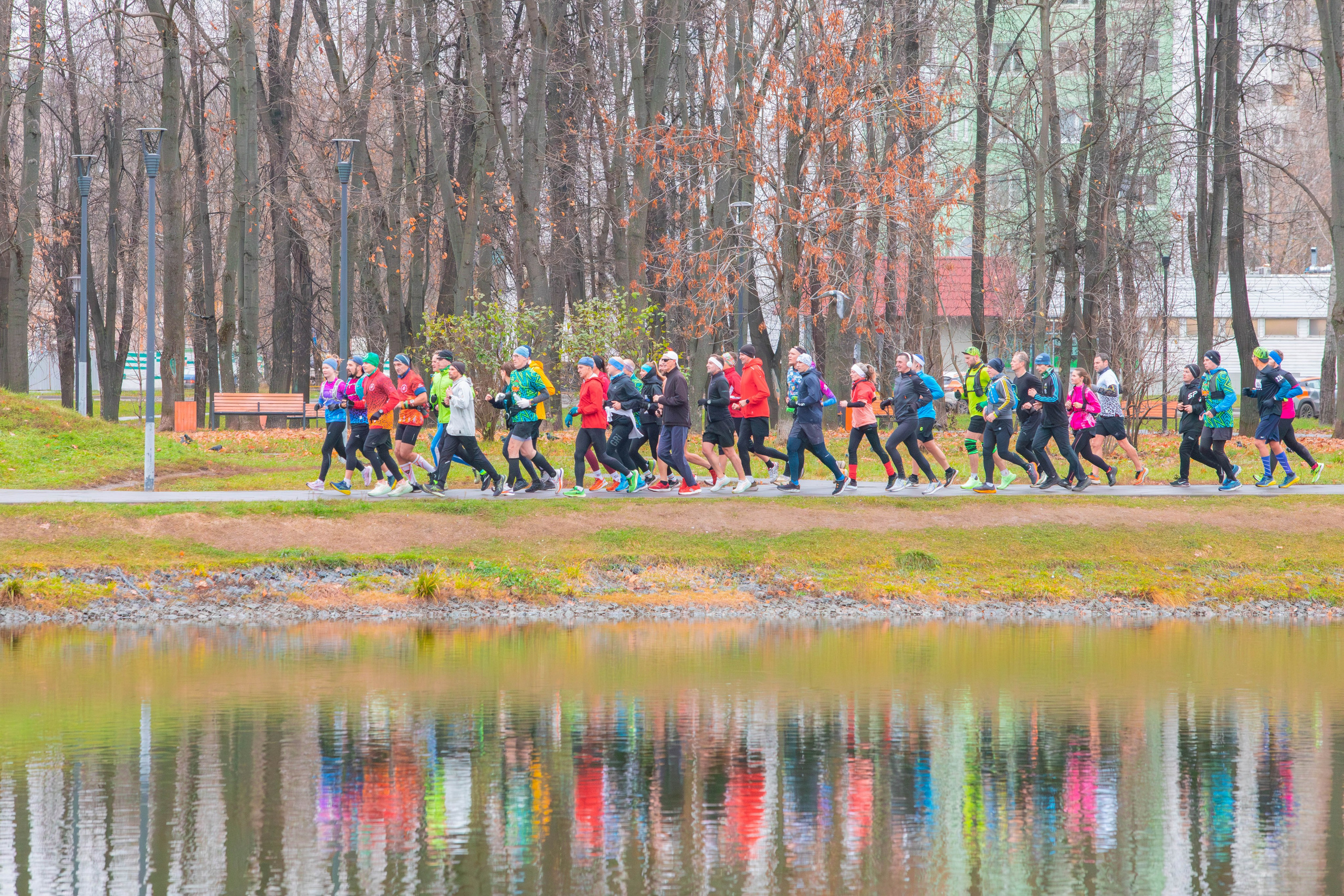 Марафон у дома_1 этап_Яуза. Александра Мельниченко/ Бегающий фотограф