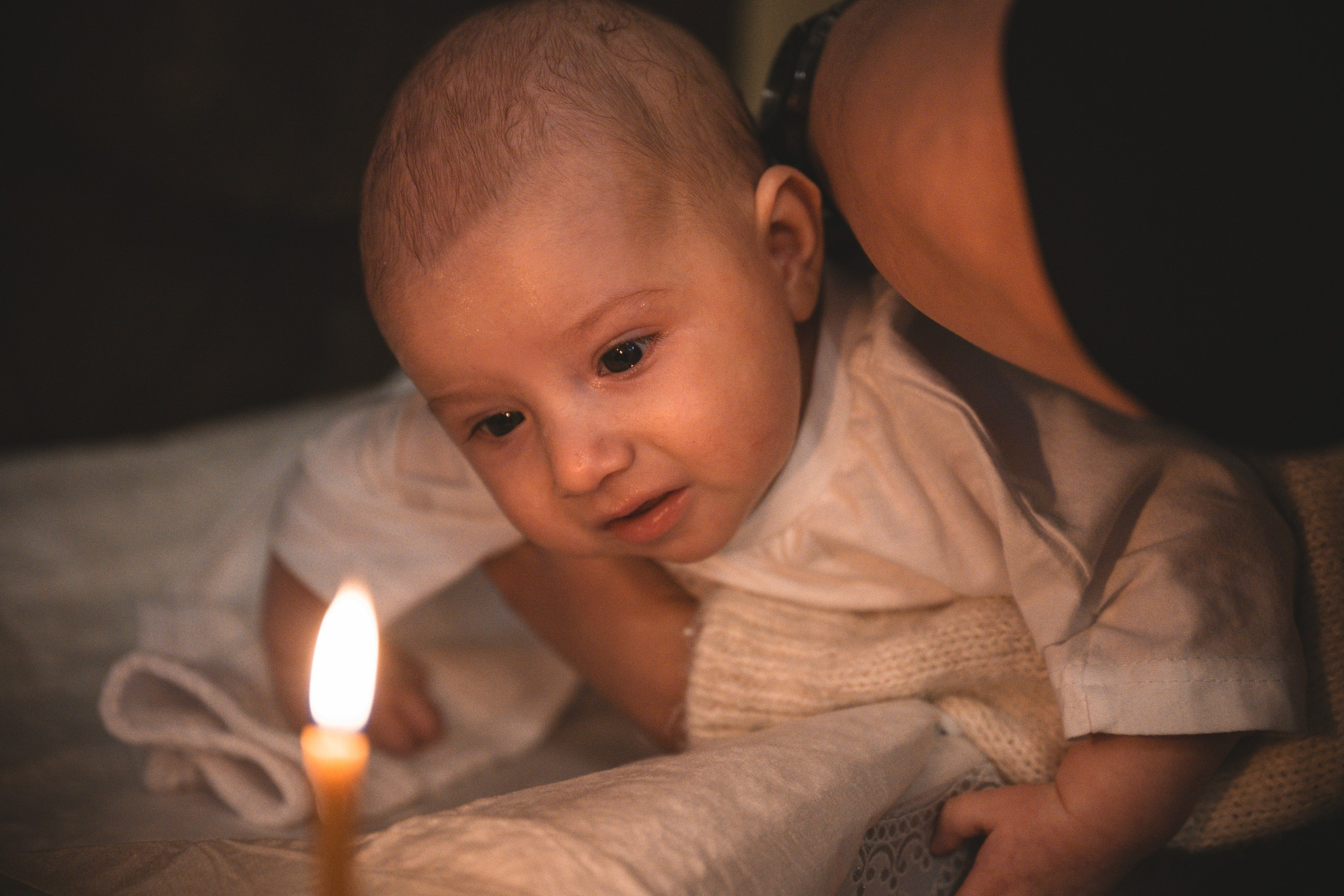 Крещение Максима. Семейный фотограф в Москве Наталья Капитонова