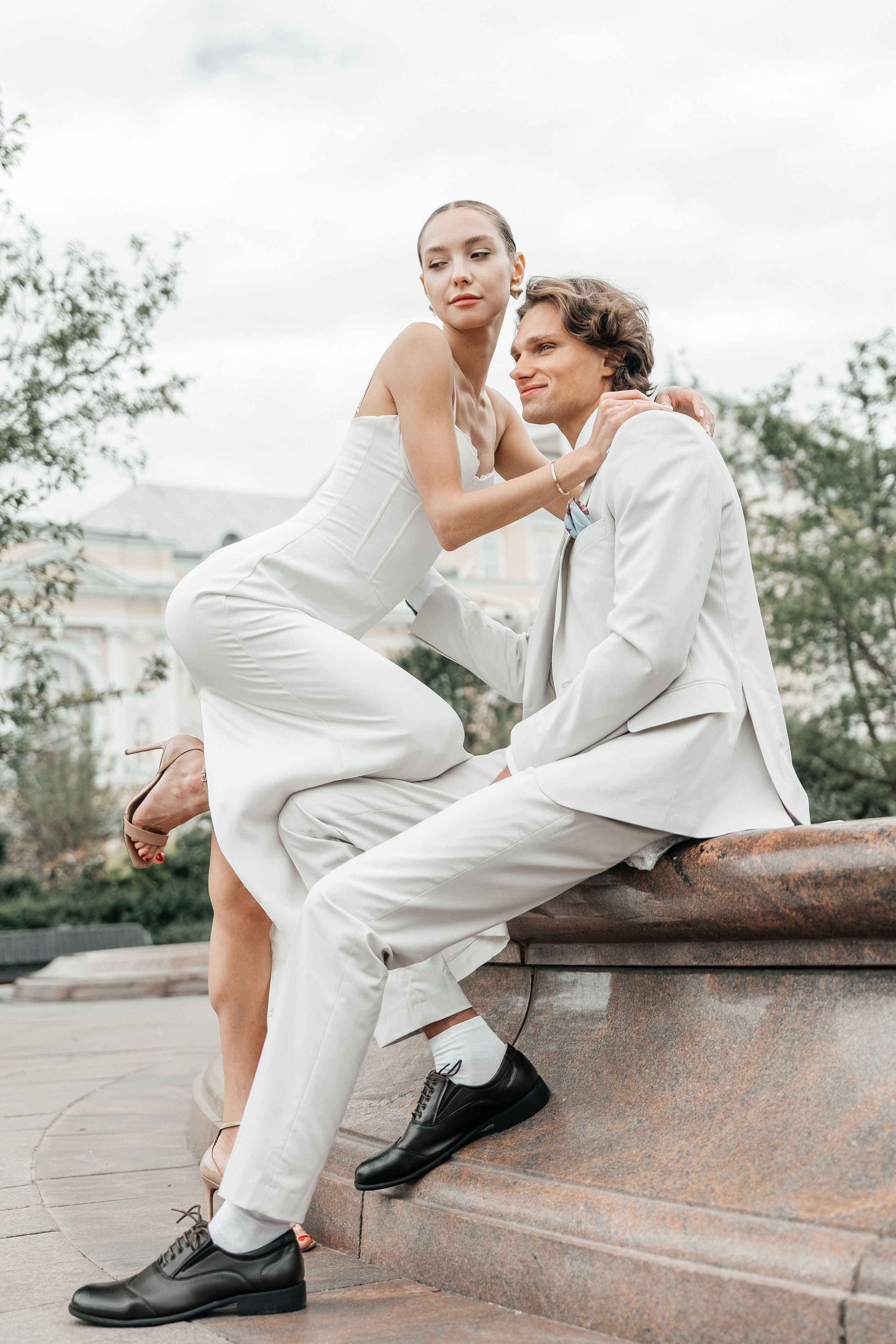 Полина и Эрнест | Прогулка | Портфолио. Фото и видео съёмка в Москве и МО Александр Чапала и Трояк Алеся