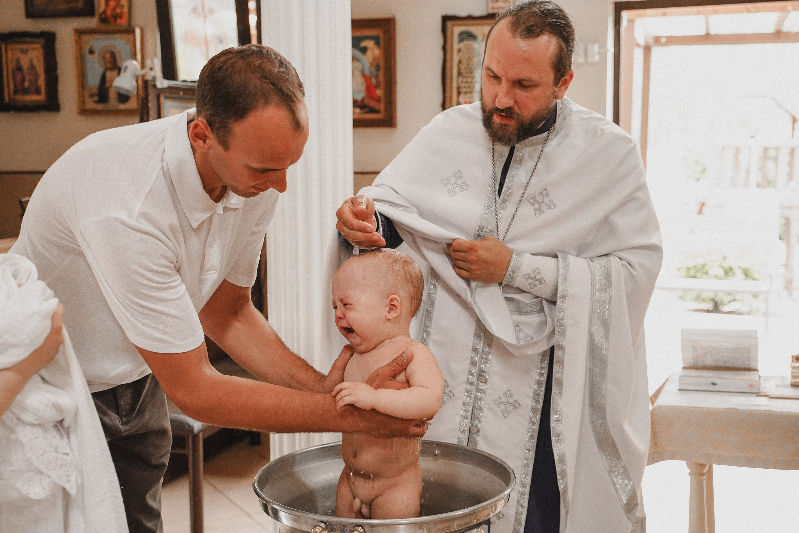 Крещение Лёвы. Семейный и женский фотограф в Краснодаре Анастасия Приймак