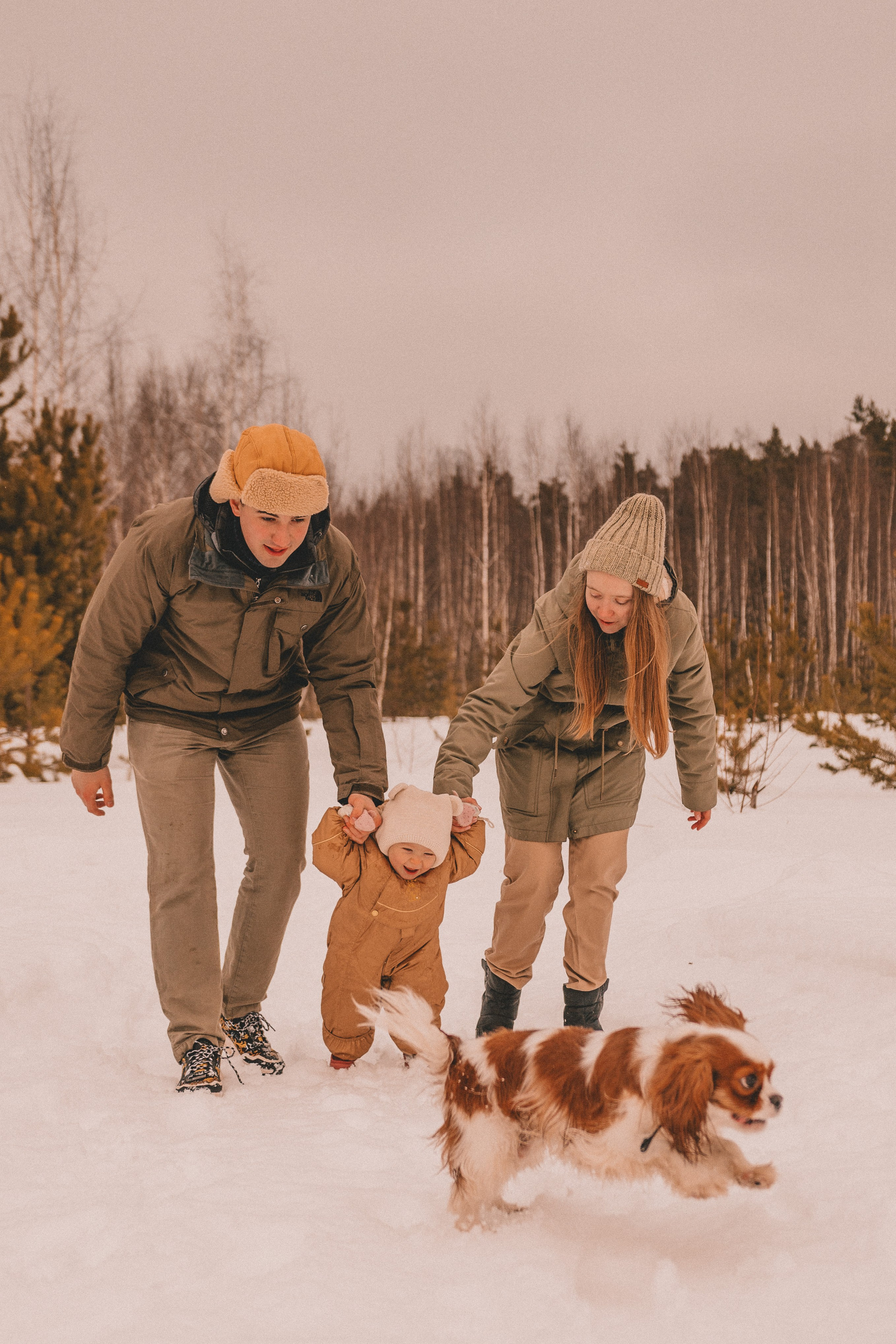 Зимний лес. Детский и семейный фотограф в Москве Светлана Шабалина