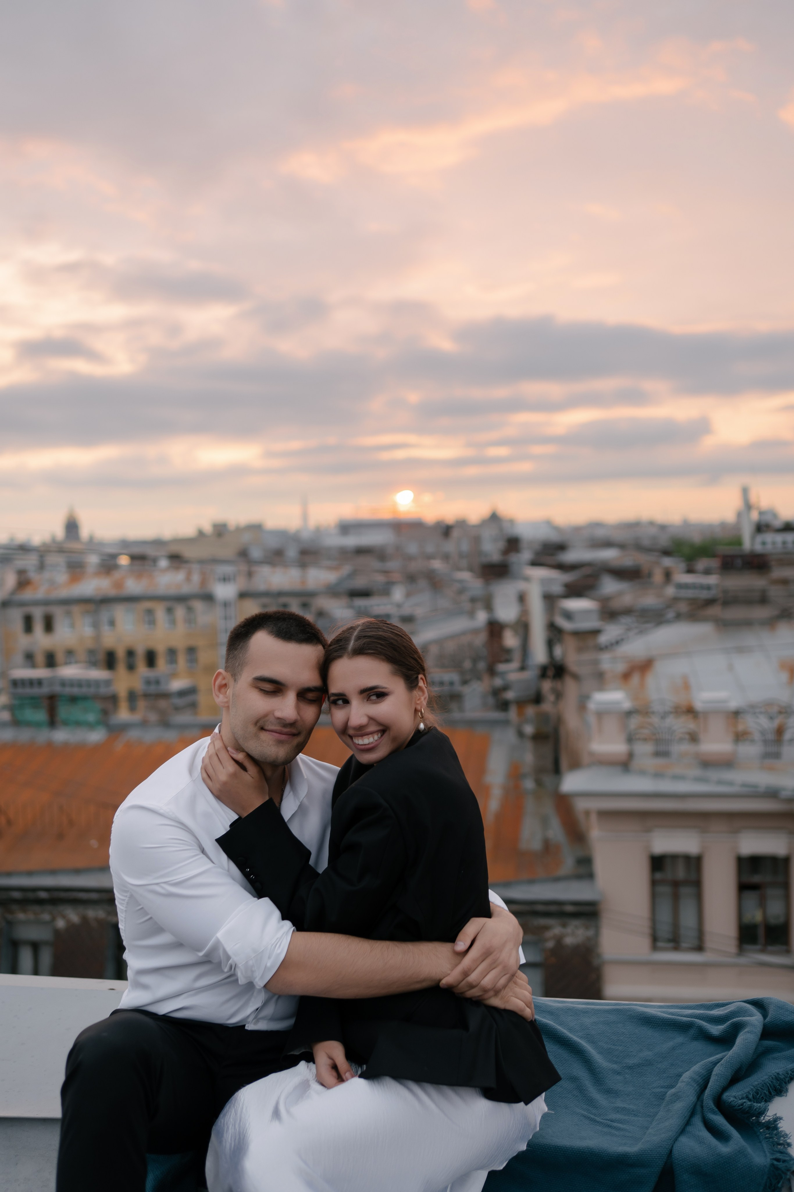 На крышах Питера. Семейный и свадебный фотограф в Красногорске Анастасия Тихонова