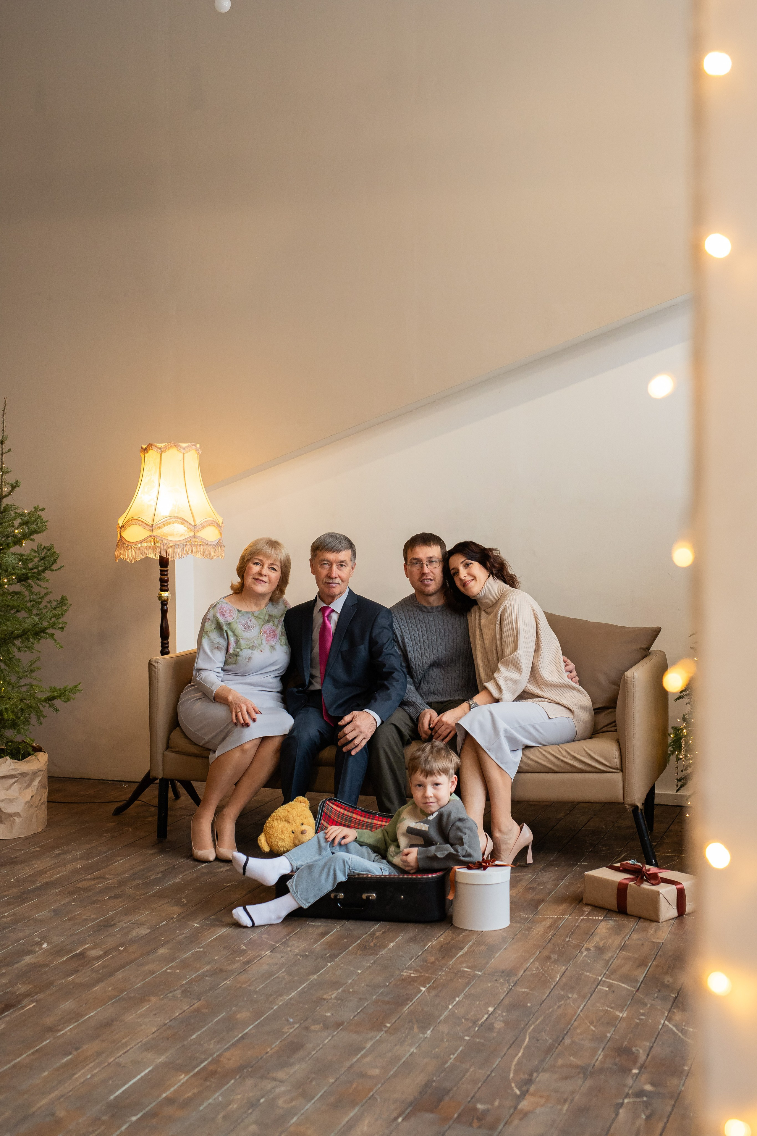 Новогодняя Семейная. Фотограф Анастасия Петрова