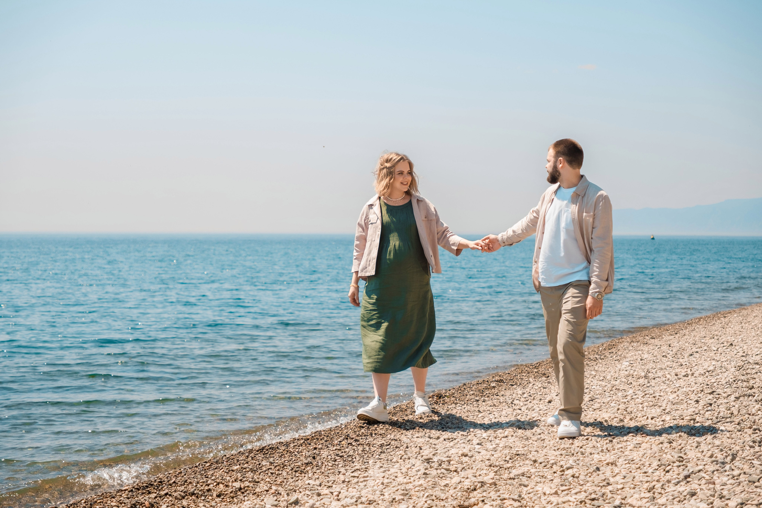 Пара в ожидании, Байкал и долина мечтателей. Фотограф в Иркутске Анна Мирошникова