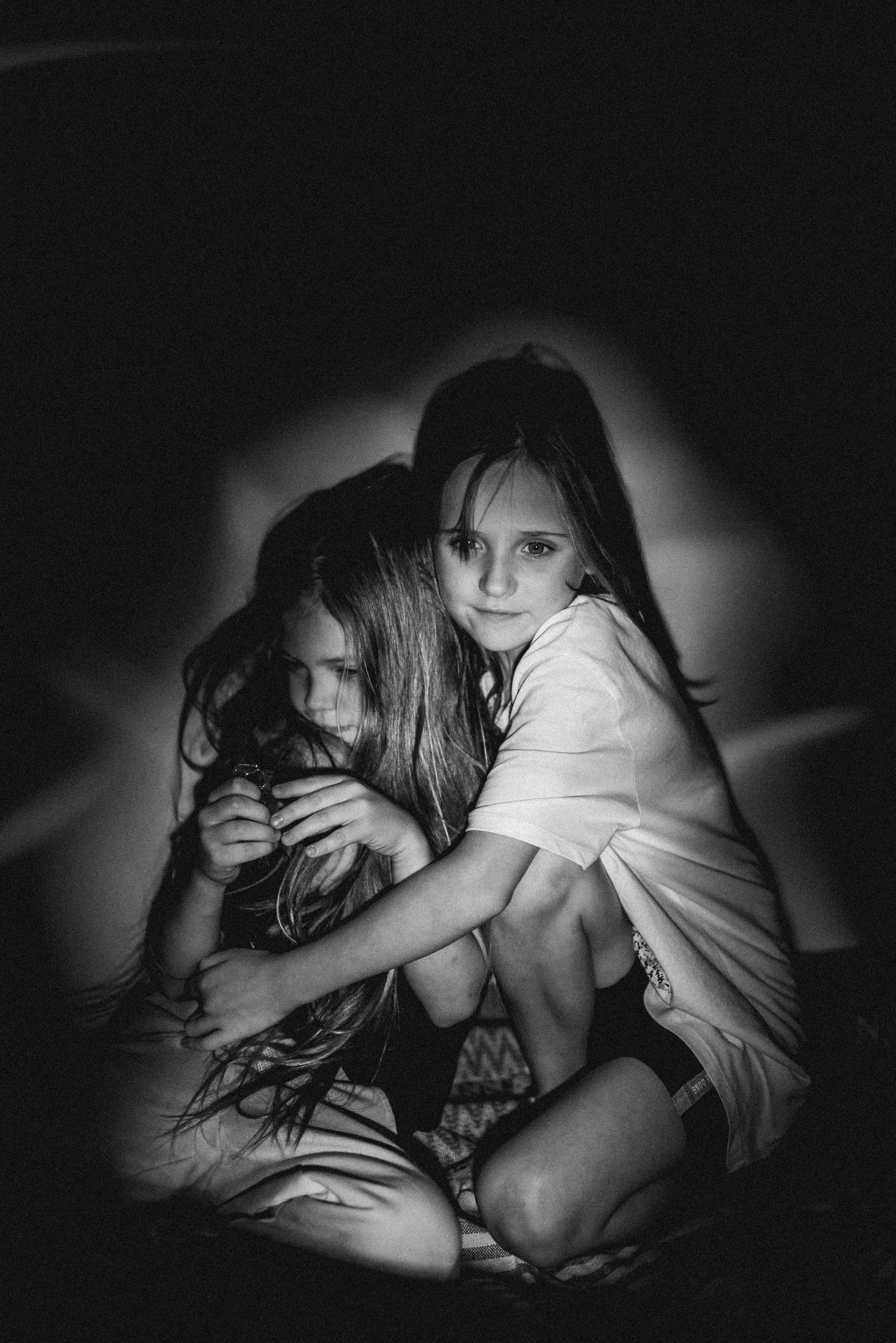 Малышки Нина и Аврора. Фотограф Наталья Гончарова. Снимаю живые портреты в Алматы