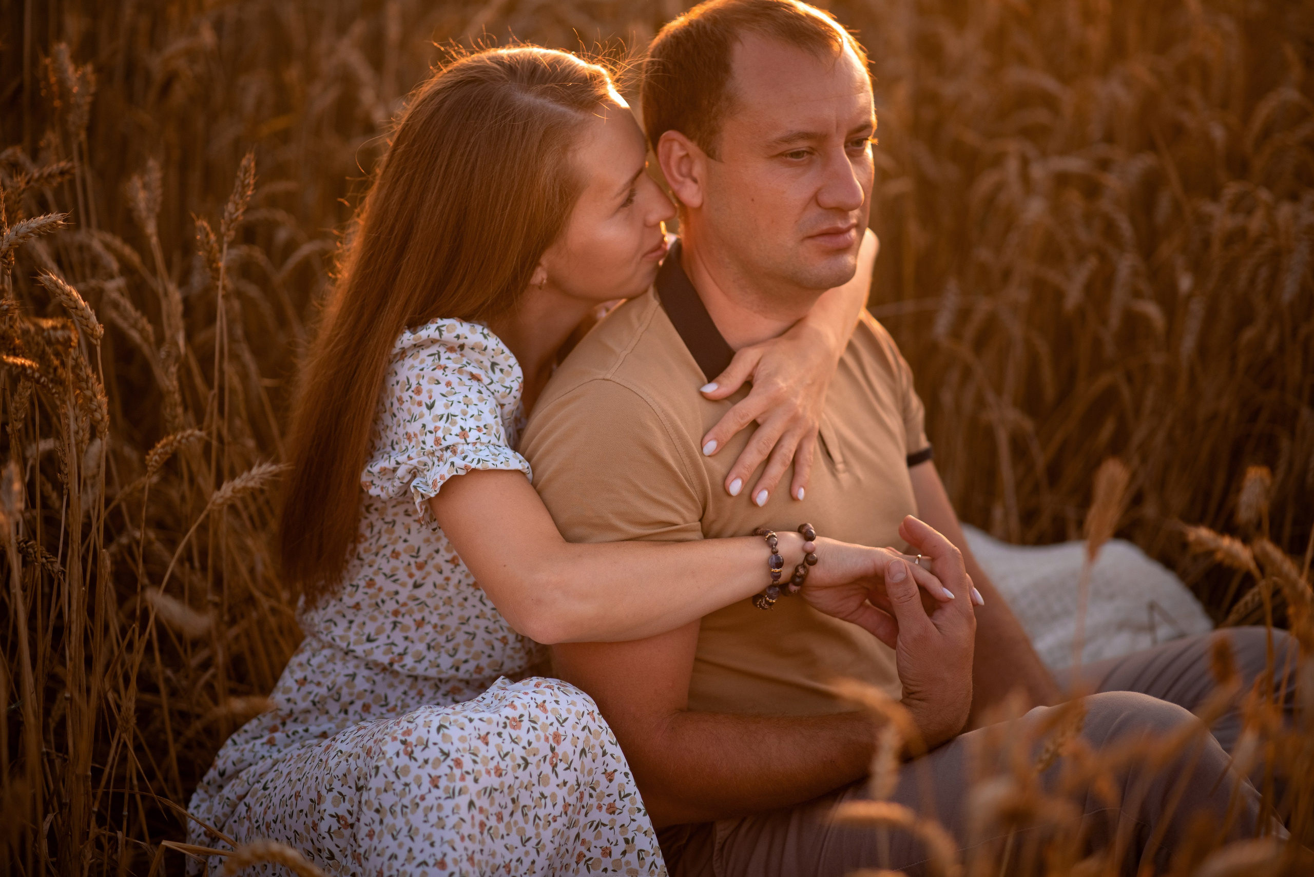 Семейная фотосессия в пшеничном поле. Семейный и детский фотограф в Туле Светлана Воронкова
