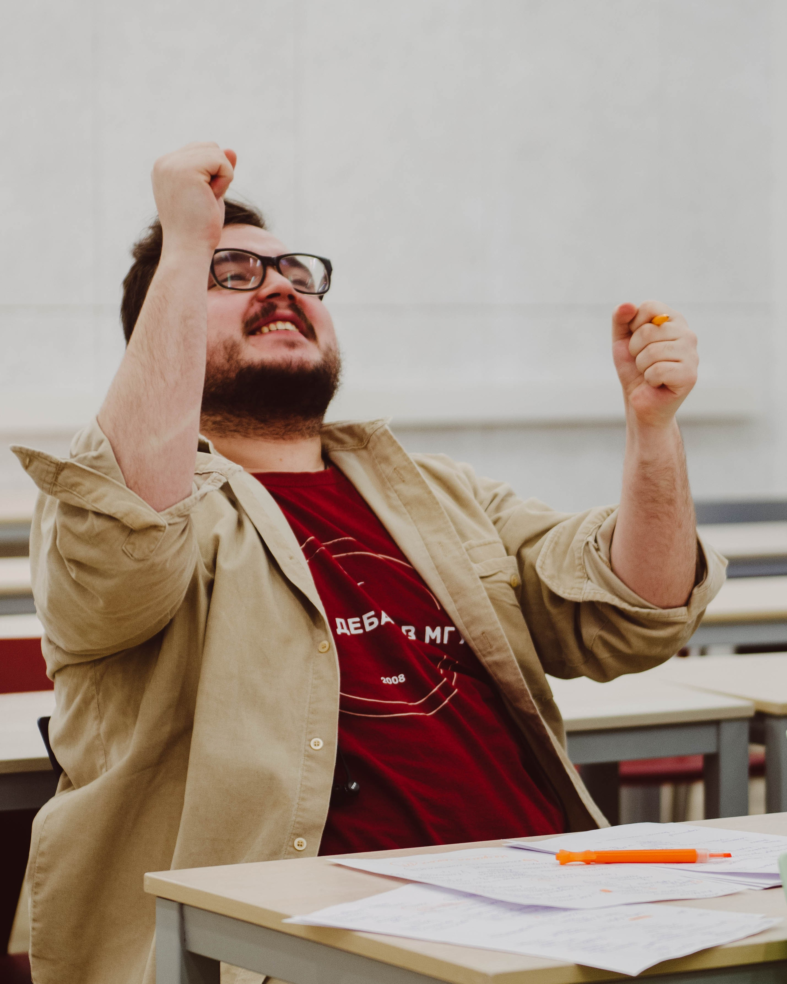 Внутренний турнир Клуба дебатов ВШЭ. Фотограф Валерия Пэун